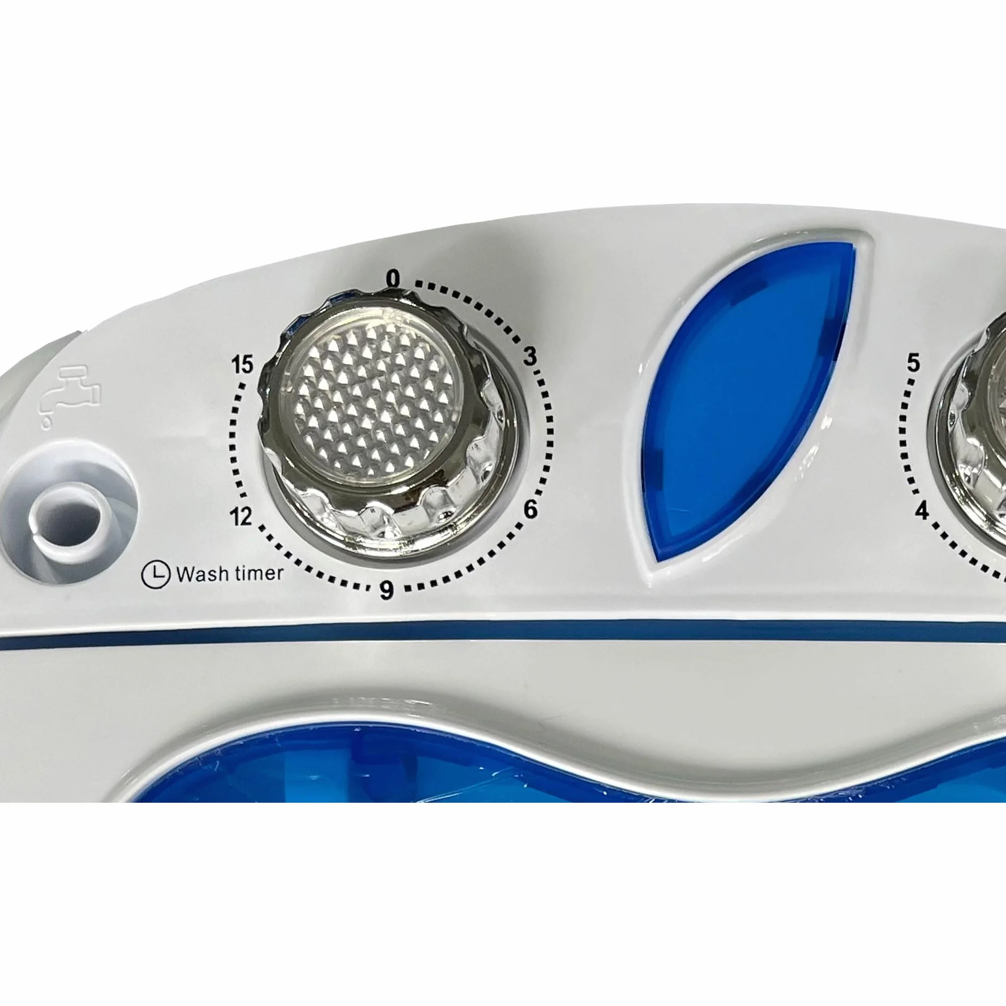 briebe Camp Mini Lavadora Portátil con Centrifugado 3kg Carga Superior Bajo Consumo