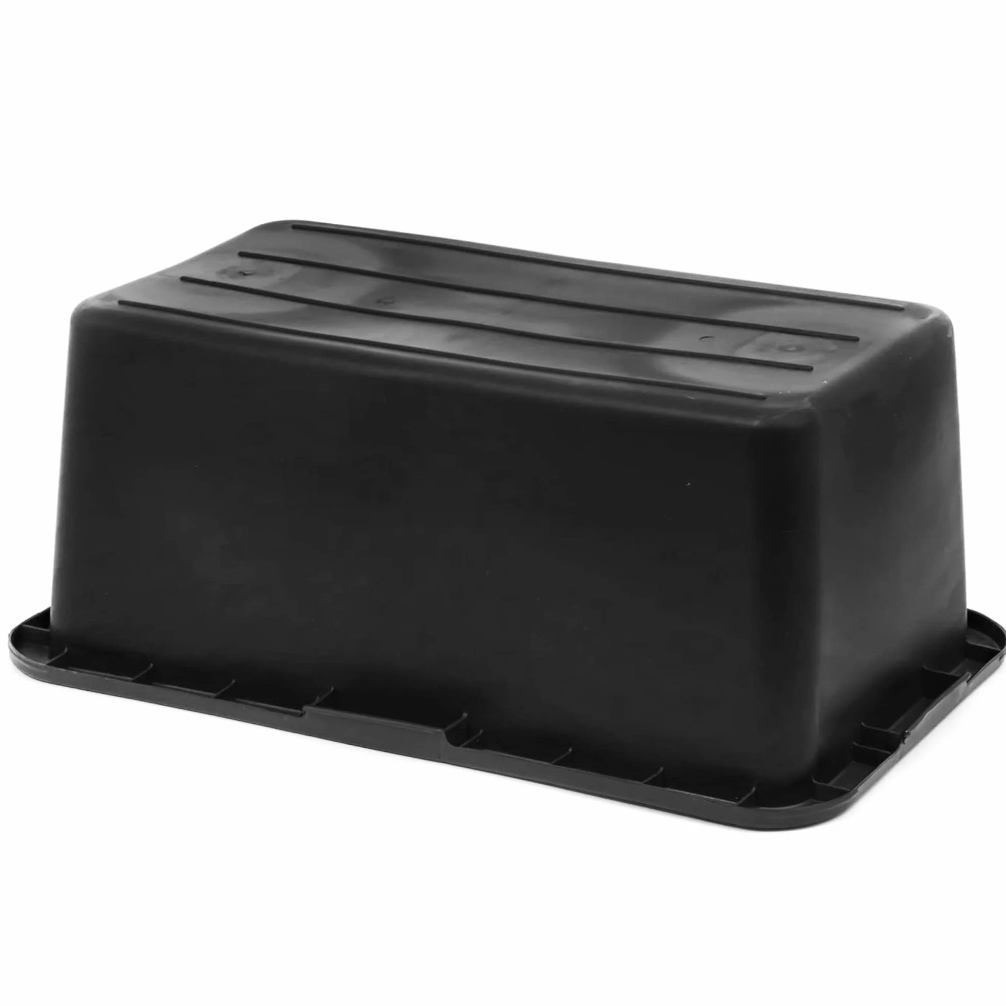 Mortar Box - Bandeja para mortero (10 unidades, plástico, 80 L, 78 cm), color marrón