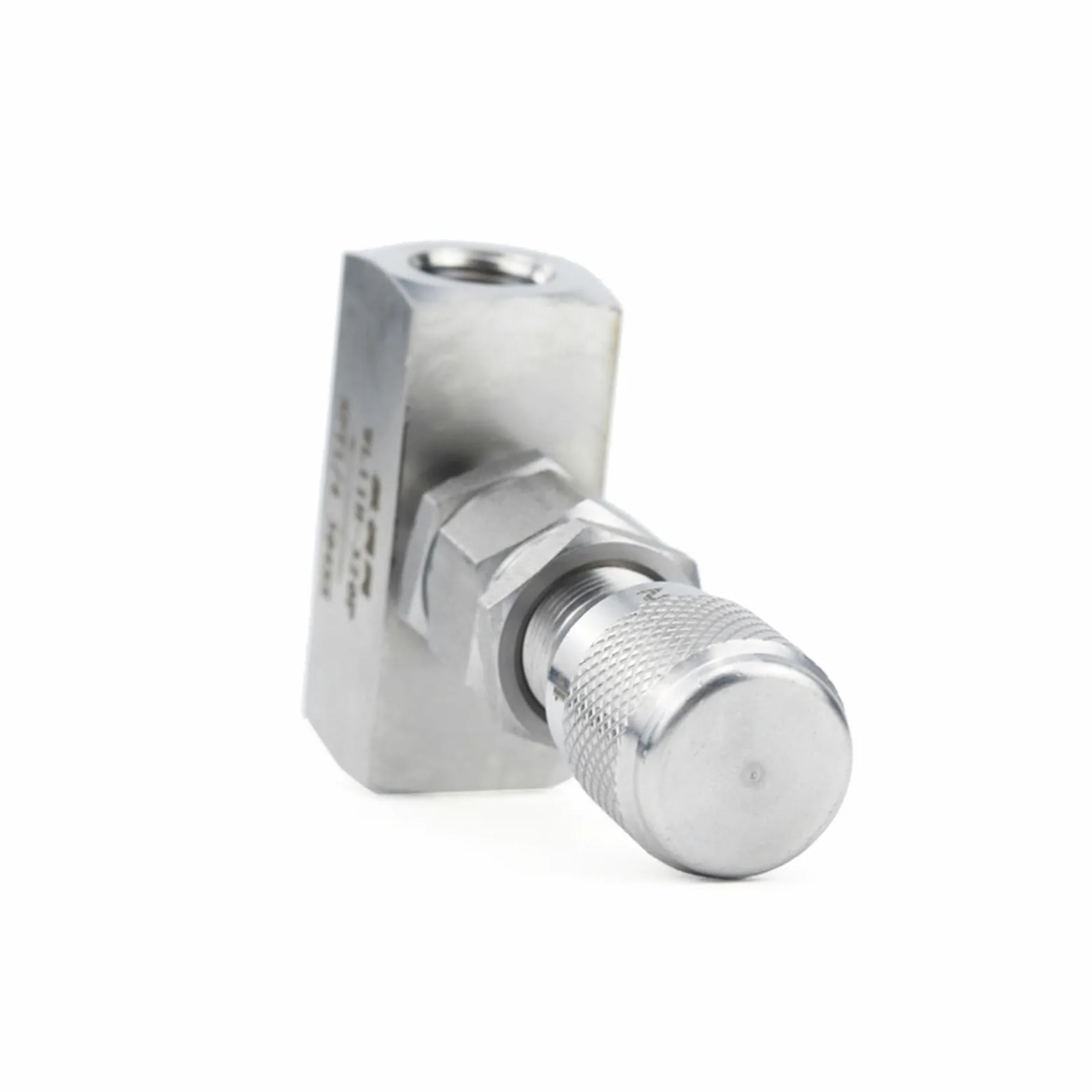 G 1/8 "1/4" 3/8 "NPT 1/2" válvula de Aguja de Acero Inoxidable 304 Controlador de válvula reguladora de Flujo de micromedición for Agua Gas Aceite(G Thread-High Precision-Straight,0.5 Inch)