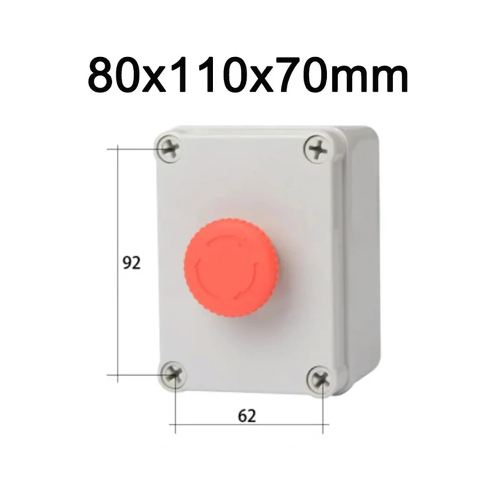 Caja de botones for interior y exterior, interruptor de arranque y parada de emergencia, alarma de reinicio de energía, motor de ascensor de puerta de hierro, caja de control eléctrico(Lavender)