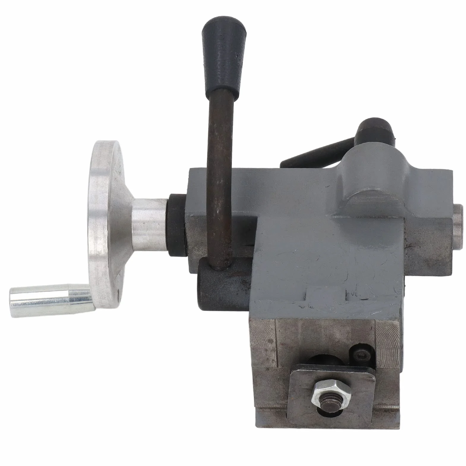 Contrapunto de Torno de Aluminio Fundido a Presión, Accesorios de Mini Torno, Contrapunto de Montaje Central Trasero de Mini Torno, Potencia de Repuesto de Contrapunto, Tornos de