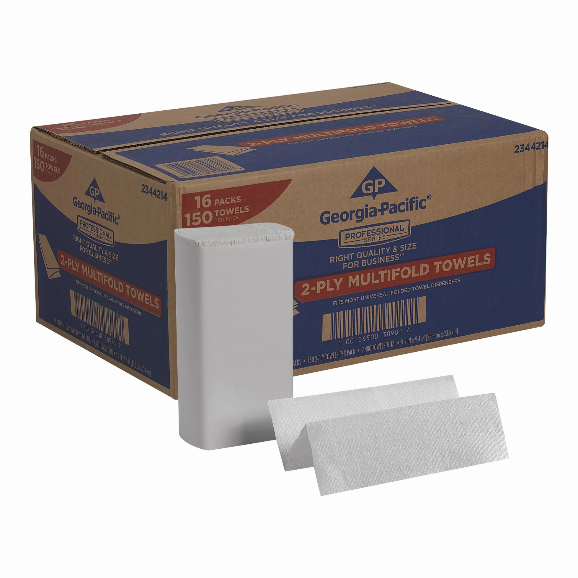 Pacific Blue Select Multifold Premium, 16 Packs, 2344214, 16