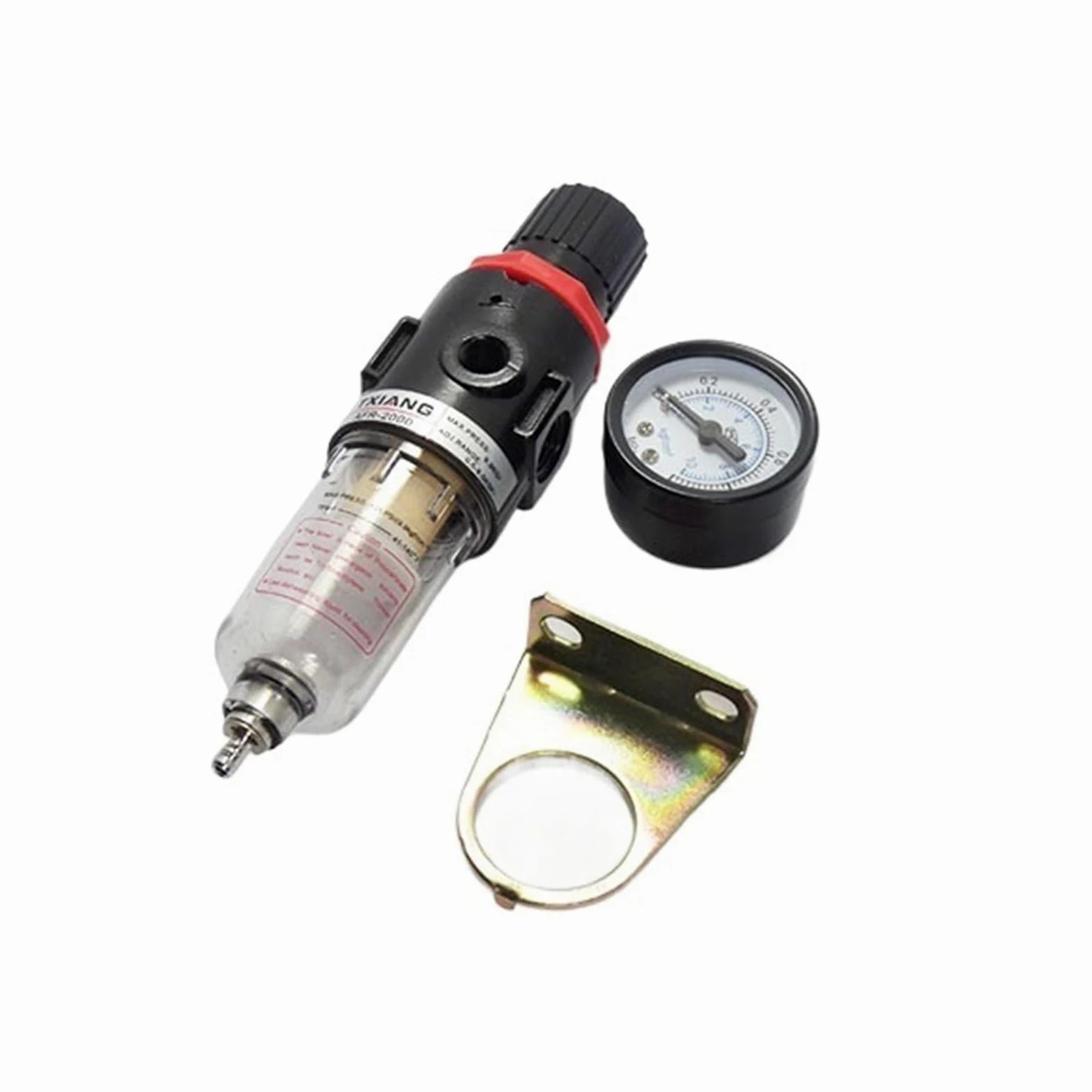 1 Uds AFR2000 1/4 "filtro regulador de presión de aire aerógrafo compresor trampa agua separador de aceite