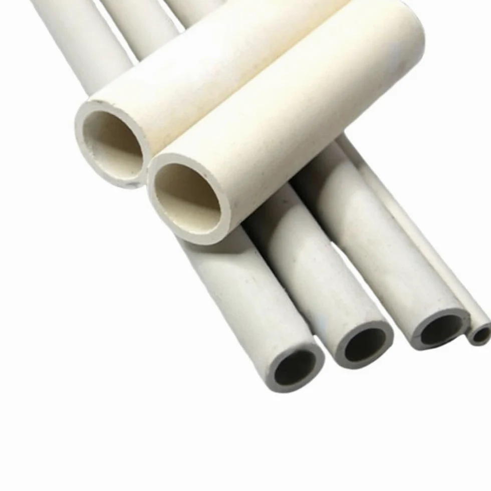 2 tubos cerámicos de 220/400/300 mm de longitud, de alta resistencia y alto contenido de alúmina, for combustión de alúmina.(400MM*45MM*35MM)