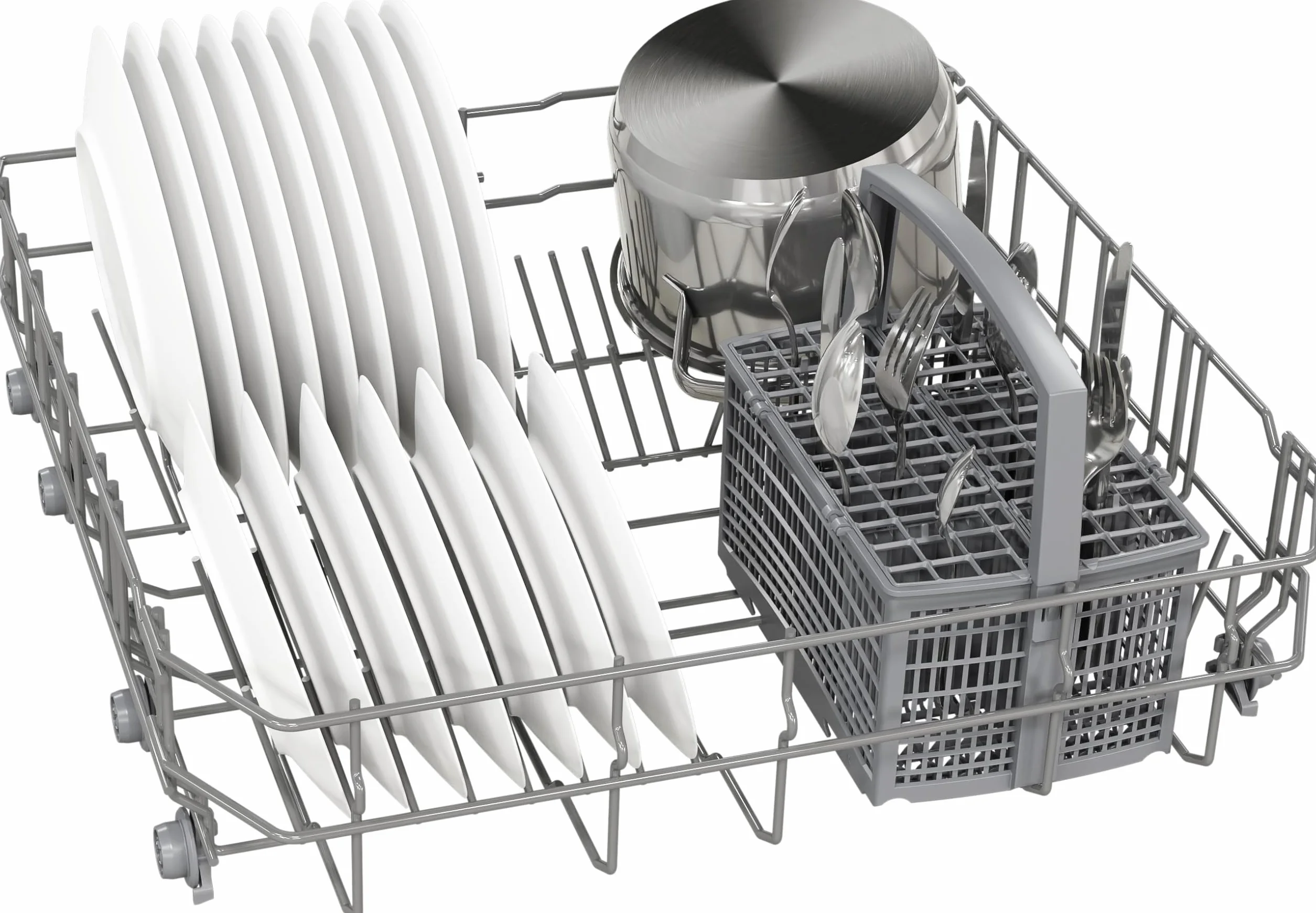 Bosch Lavavajillas Libre Instalación 60 cm Motor EcoSilence SMS25AW05E Blanco