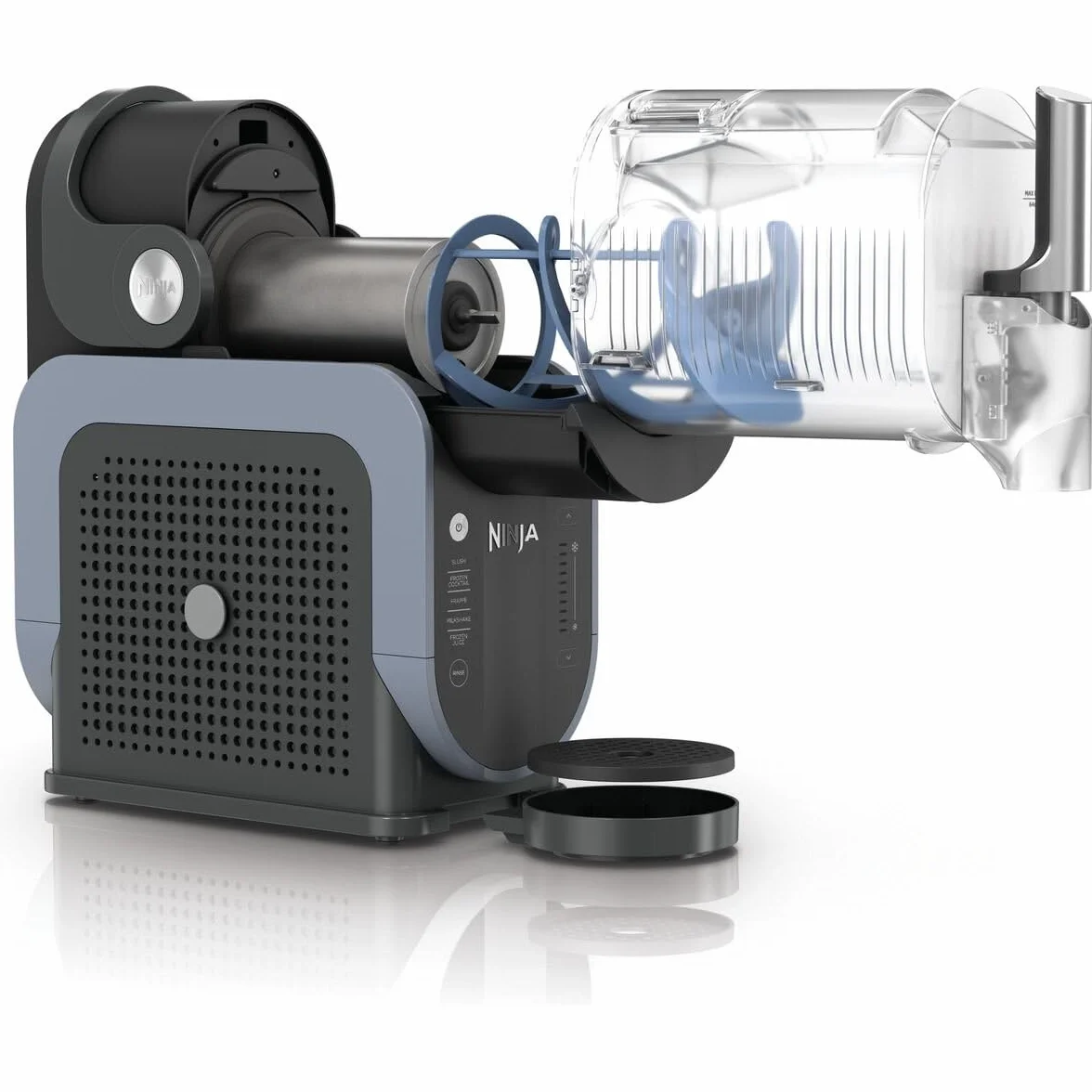 Ninja SLUSHi FS301UK - Máquina para hacer bebidas congeladas, crear granizados, cócteles congelados, frappé, batidos y jugo congelado, no necesita hielo ni preparación, tecnología WhisperChill