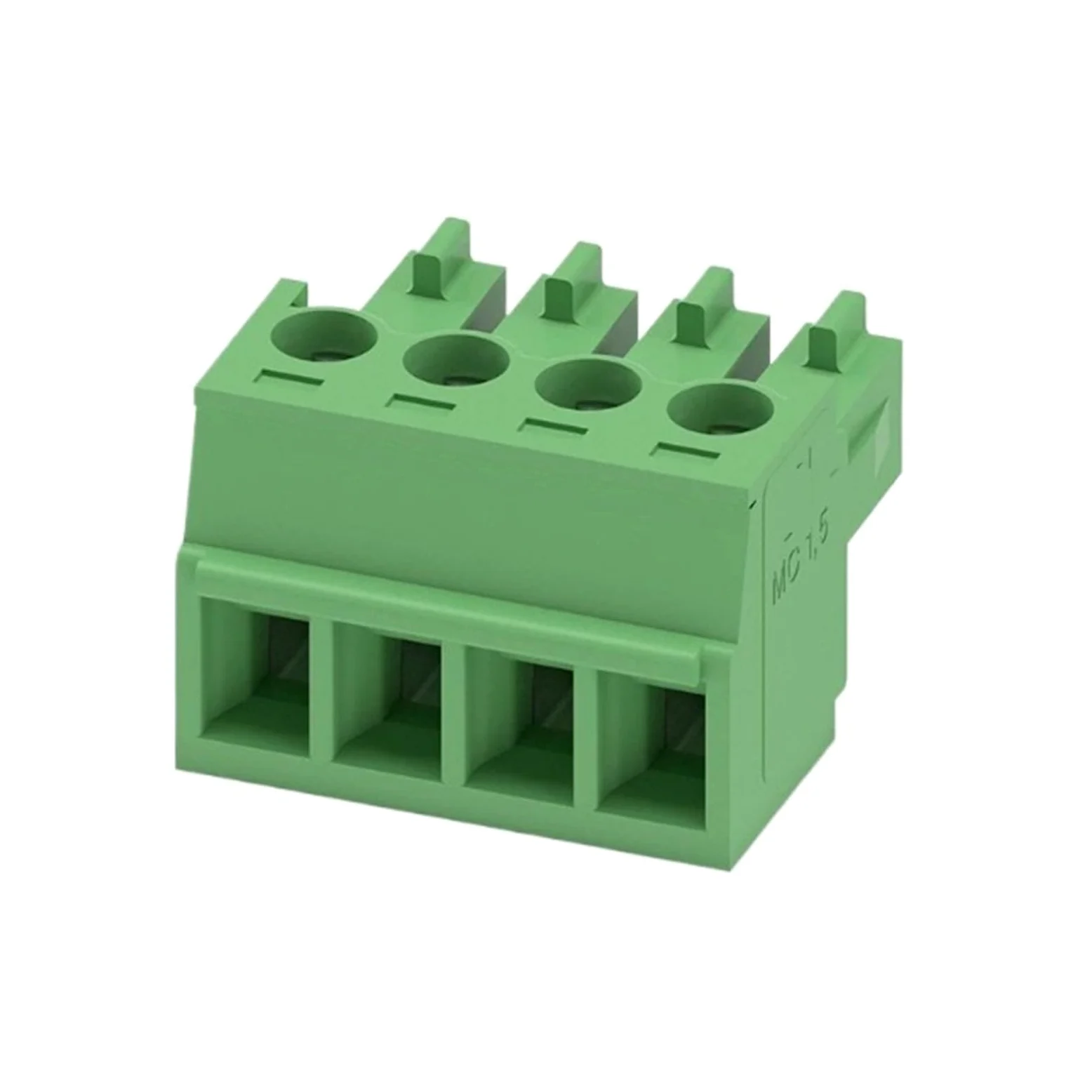 Conector de bloque de terminales MC1.5/4-ST-3.81 1803594 10 piezas | Confiable, for cableado industrial