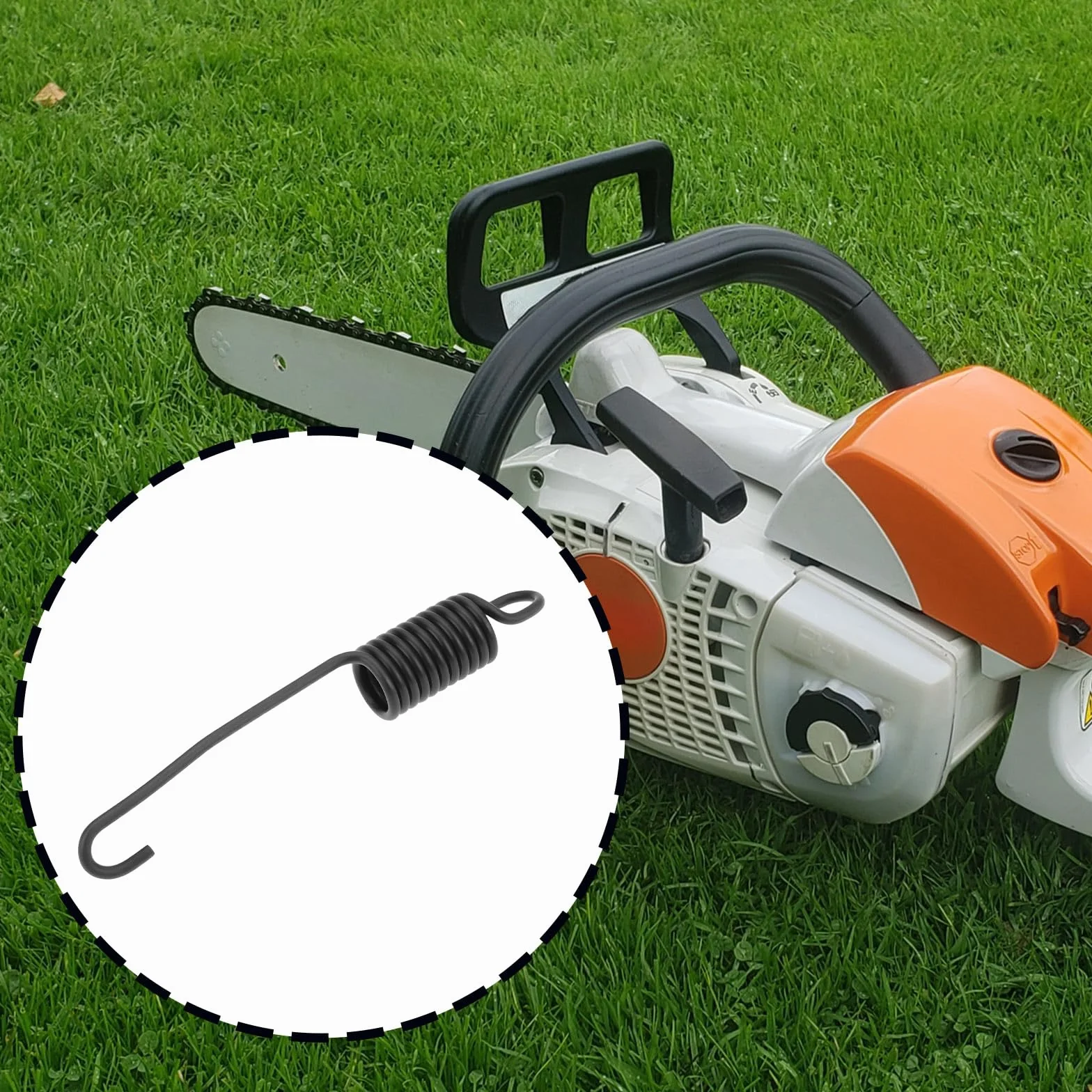ECSiNG Resortes de Tensión de Freno de Cadena Compatibles con Stihl 021 MS210 MS230 MS250