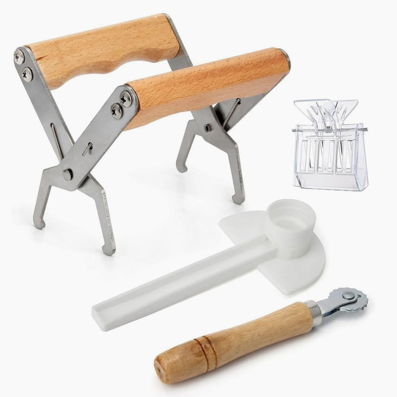 Kit de herramientas for miel de apicultura, 10 piezas, Kit de apicultor principiante y profesional, guantes de apicultor/cepillo for abejas/alimentador de abejas