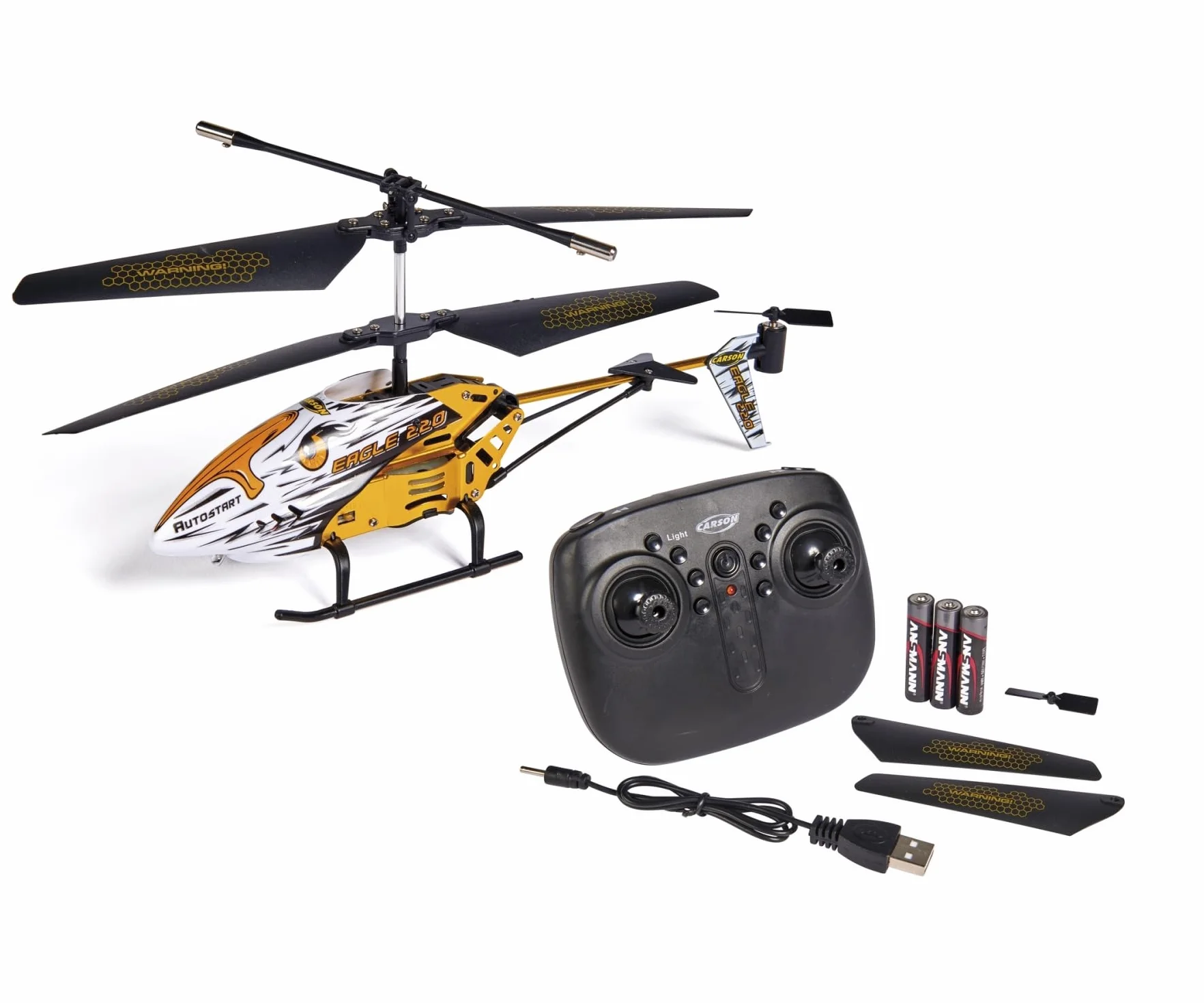 Carson Eagle 220 Helicóptero teledirigido 2,4 G RTF Listo para Volar