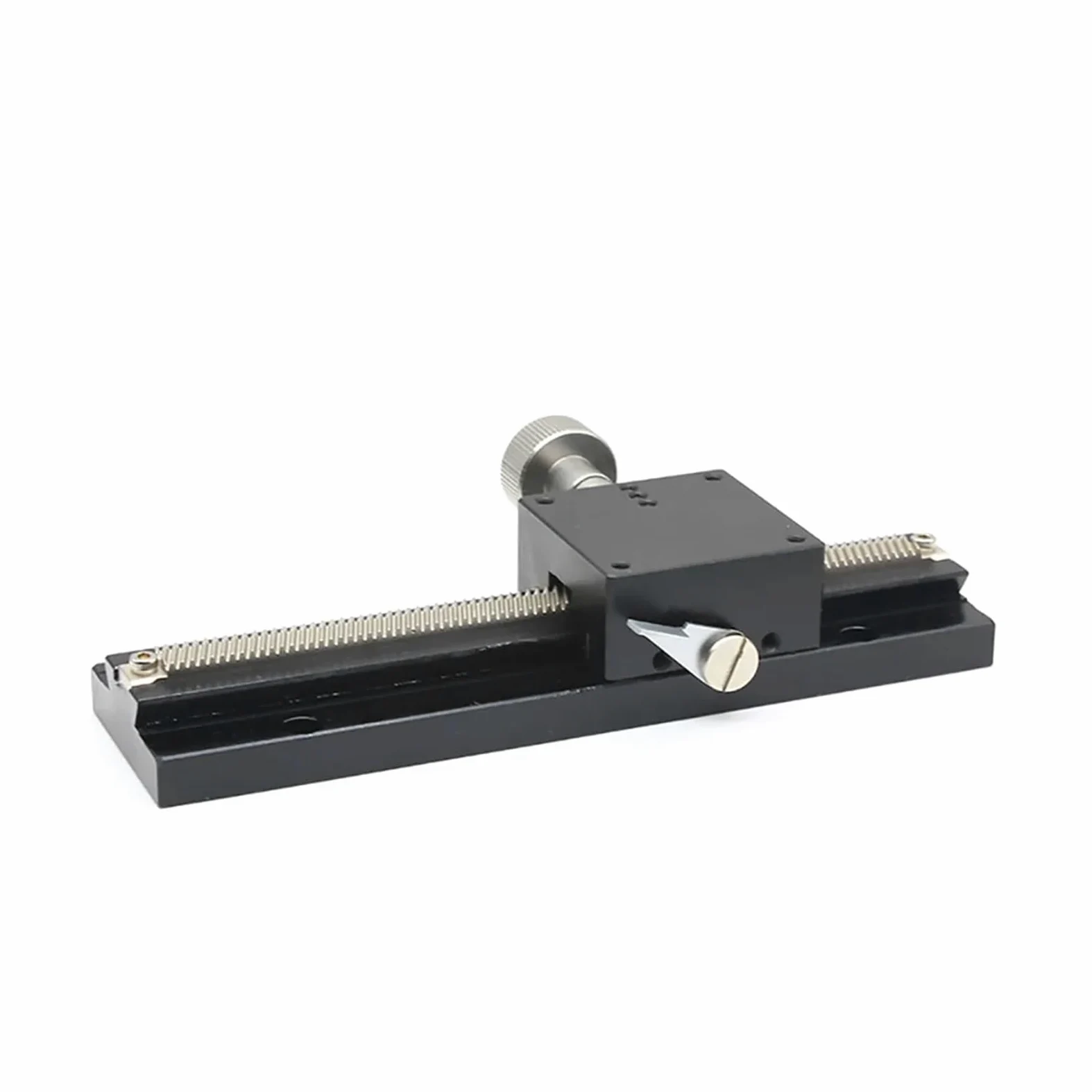 Mesa deslizante de corte de largo alcance Eje X, plataforma de desplazamiento manual de plataforma deslizante L=100-500 mm (Size : 250mm)