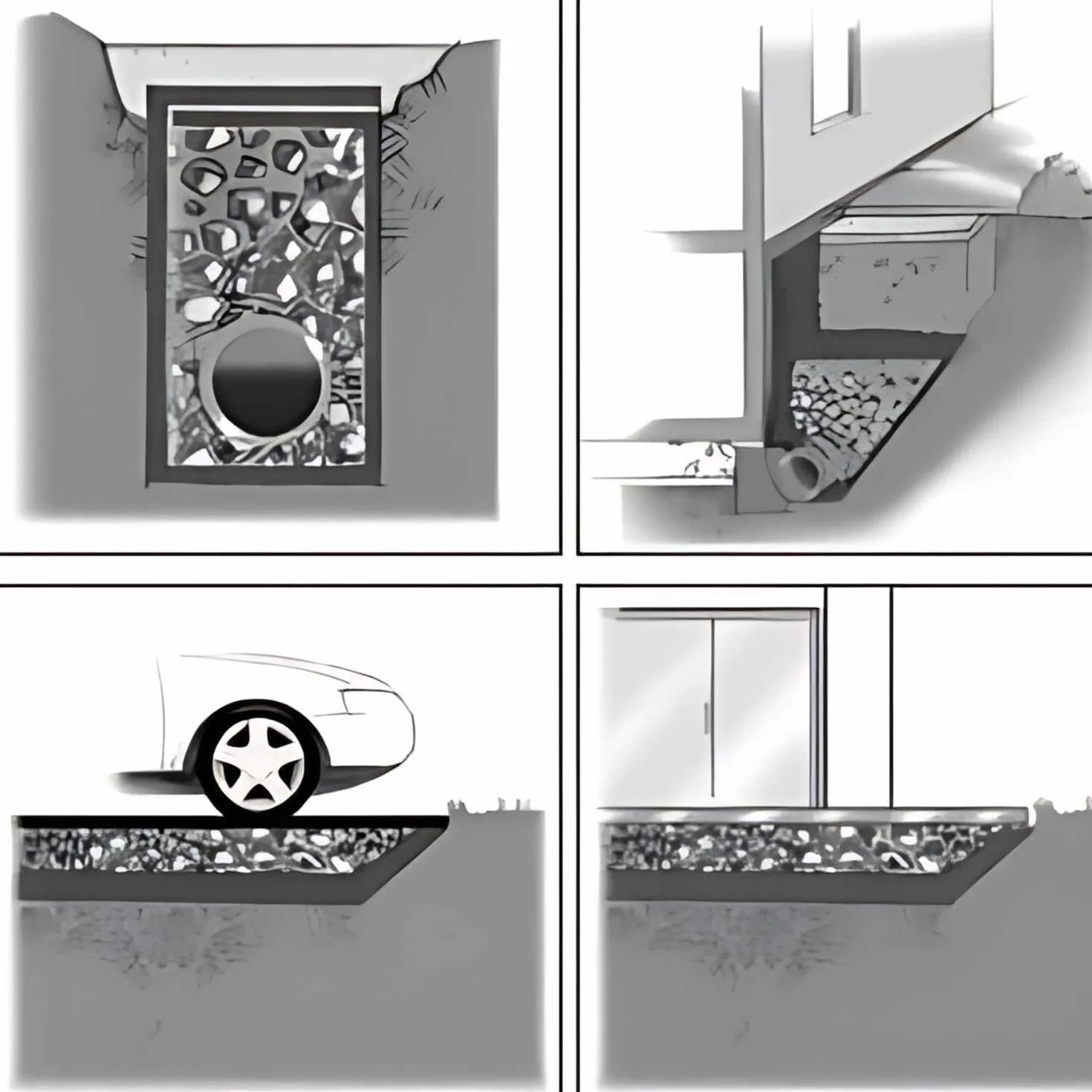 Florade® Fieltro de drenaje de 200 g/m² | Fieltro | permeable al agua, resistente a los rayos UV, compatible con plantas, biológicamente resistente | sujeción perfecta para la construcción del suelo 2