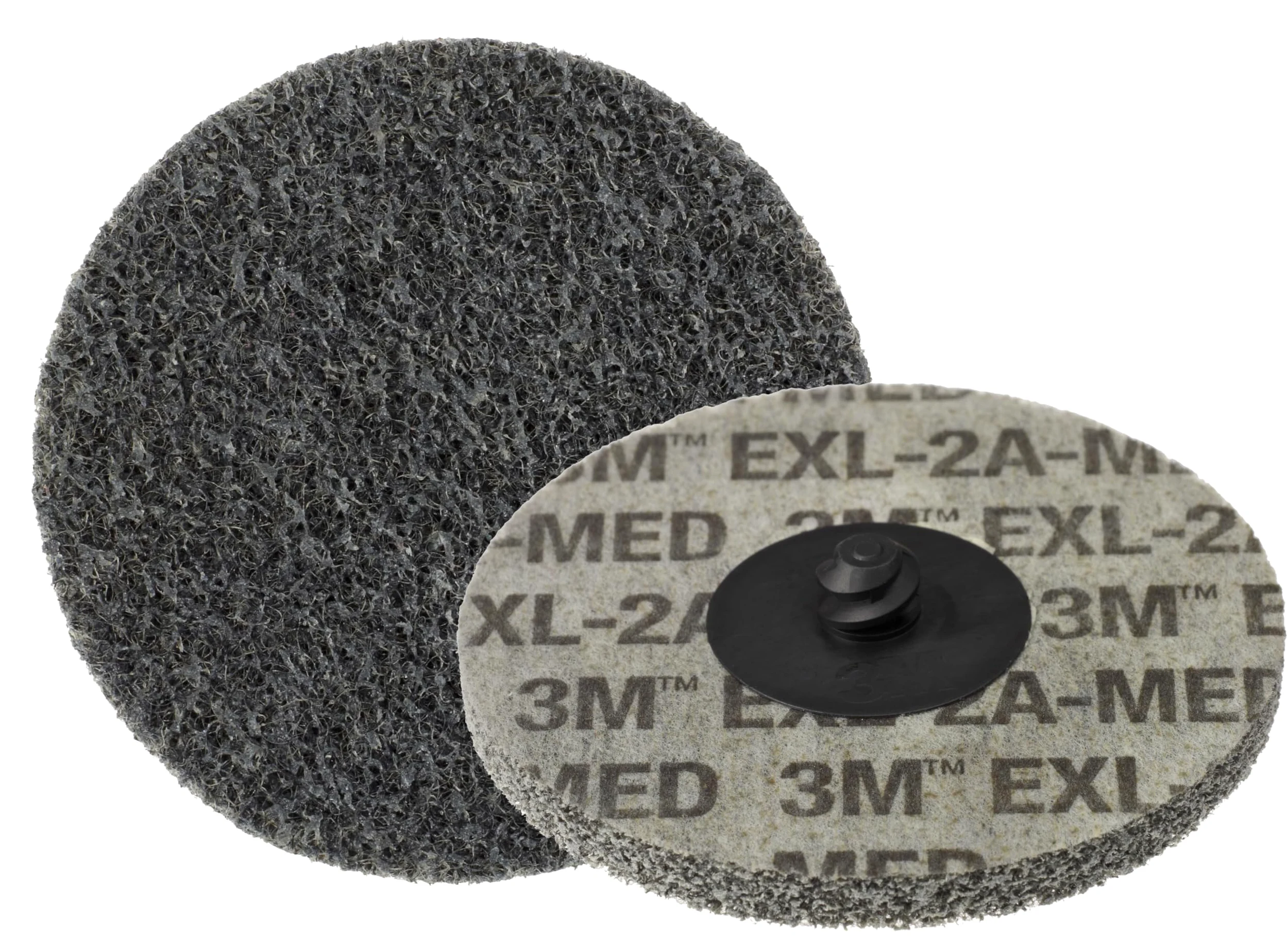 3M Scotch-Brite Roloc EXL Disco Unitized XL-DR, 50 mm x 6 mm, 6A Medio | 15 por paquete
