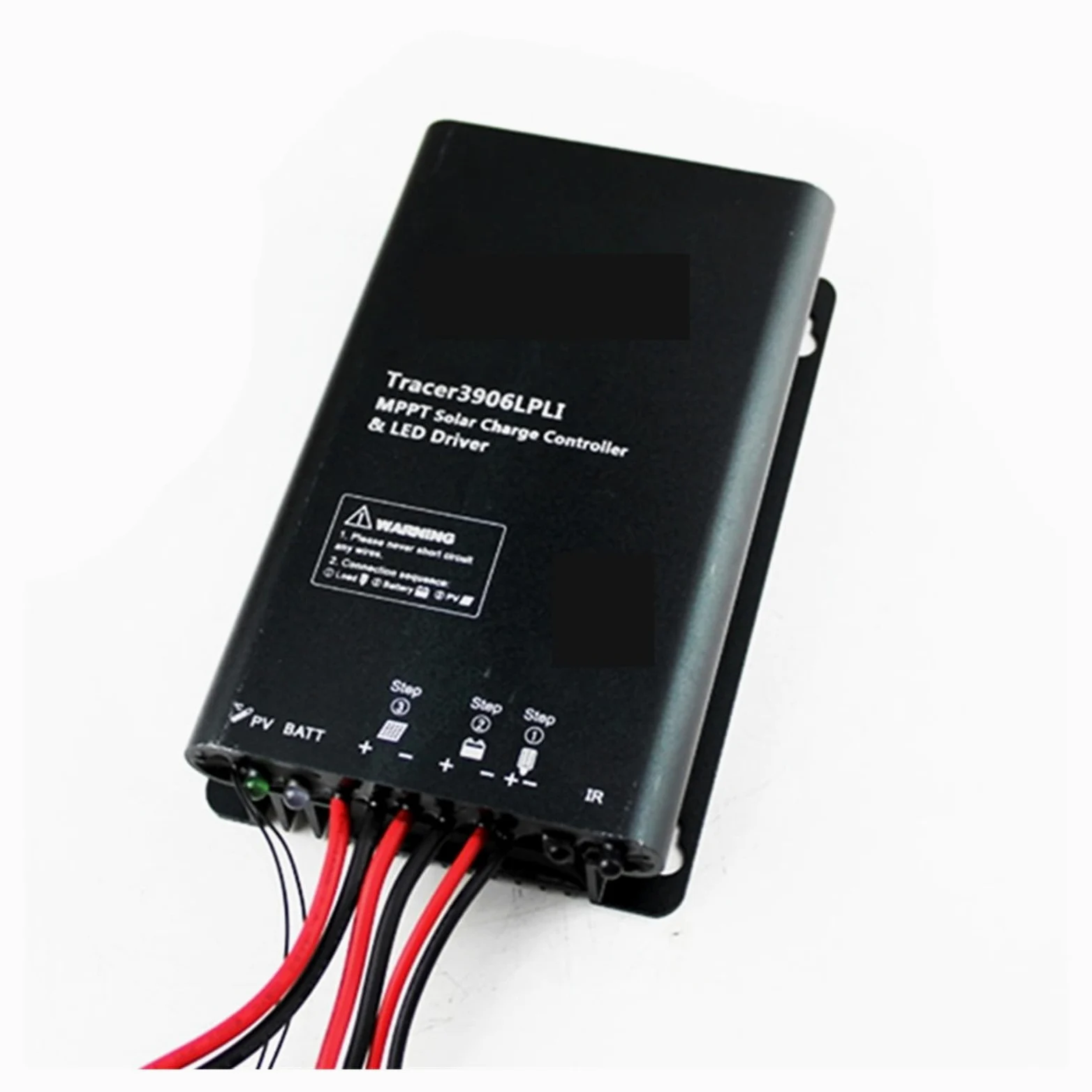 Controladores Solares, Controlador de Carga de farola Solar MPPT 12V 24Vdc 3906LPLI 15A Controlador de Cargador Solar Tecnología MPPT Eficiente