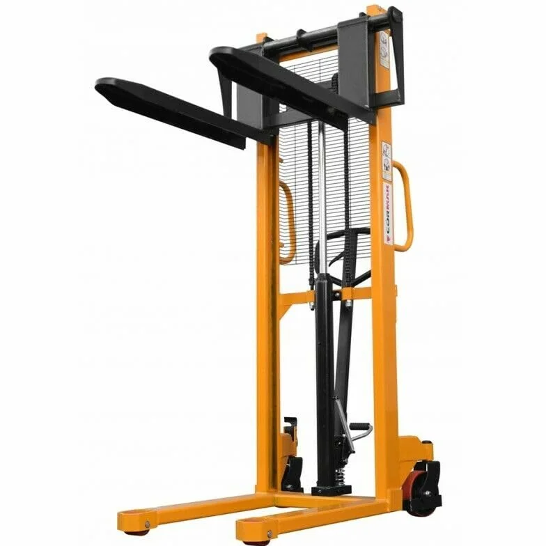 WRHS2016 - Apilador de mástil con horquillas ajustables, 1600 mm, 2000 kg
