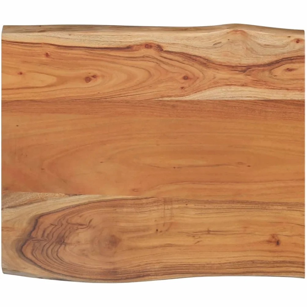 Tablero de Madera Maciza, Tablero de Madera Maciza Multiusos para Mesa de Bricolaje, Encimera de Cocina y Barra (70x60cm)