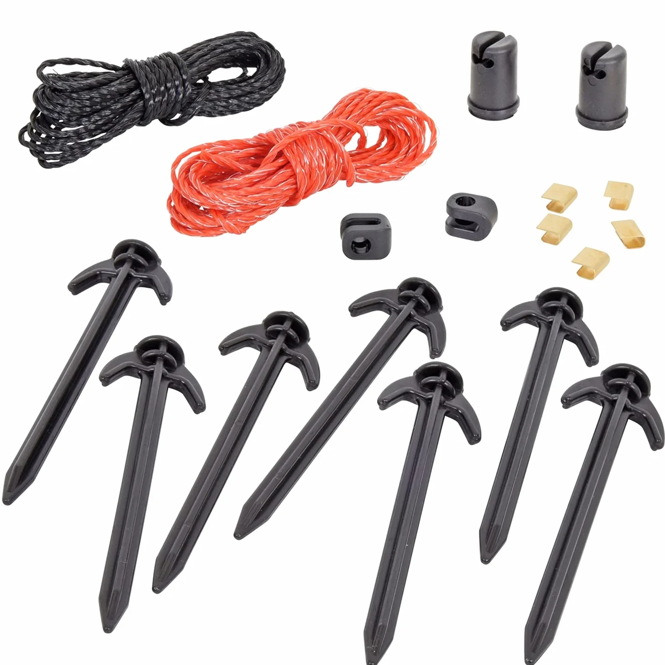 VOSS.farming Malla eléctrica para gallinas y Animales domésticos, Rollo de 50m de Longitud y 112cm de Altura, 16 Postes con Punta Doble y Kit de reparación