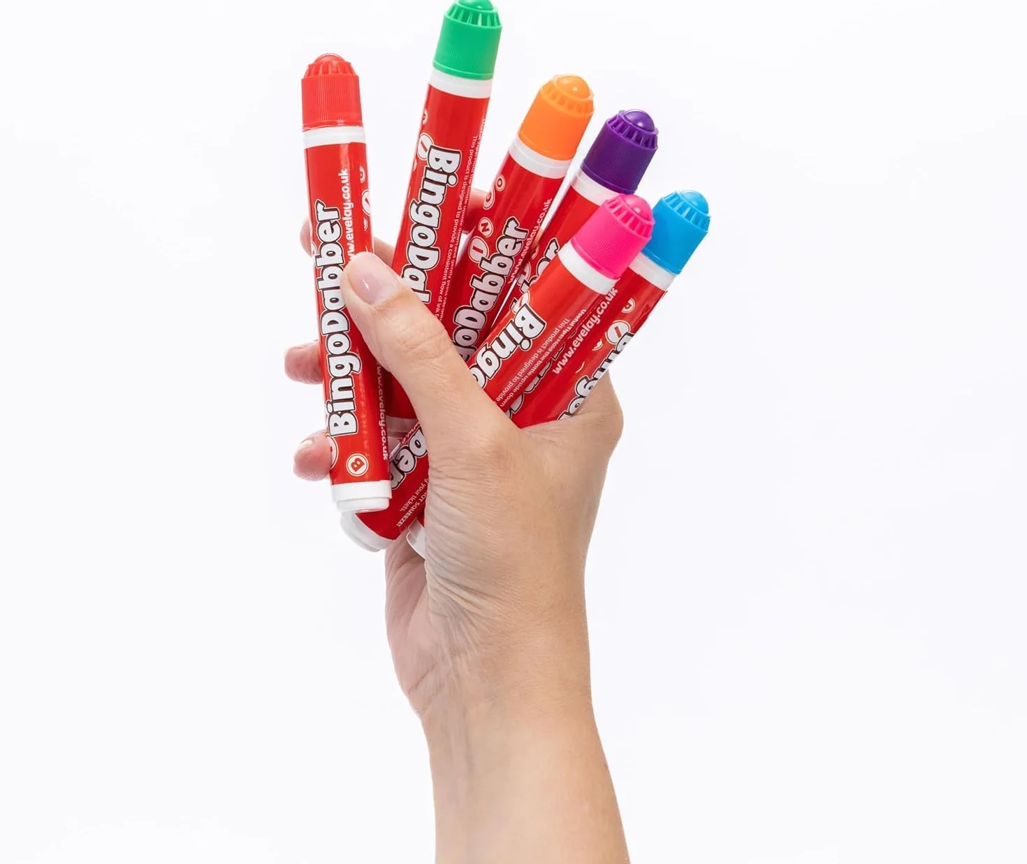evelay Bingo Dabbers Rotuladores de colores mixtos para juegos de bingo (24 unidades)