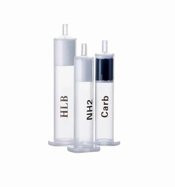 Cartucho NH2 SPE Extracción en fase sólida Columna SPE de aminopropilo Columna de cromatografía de relleno HPLC(250mgx6mlx30pieces)