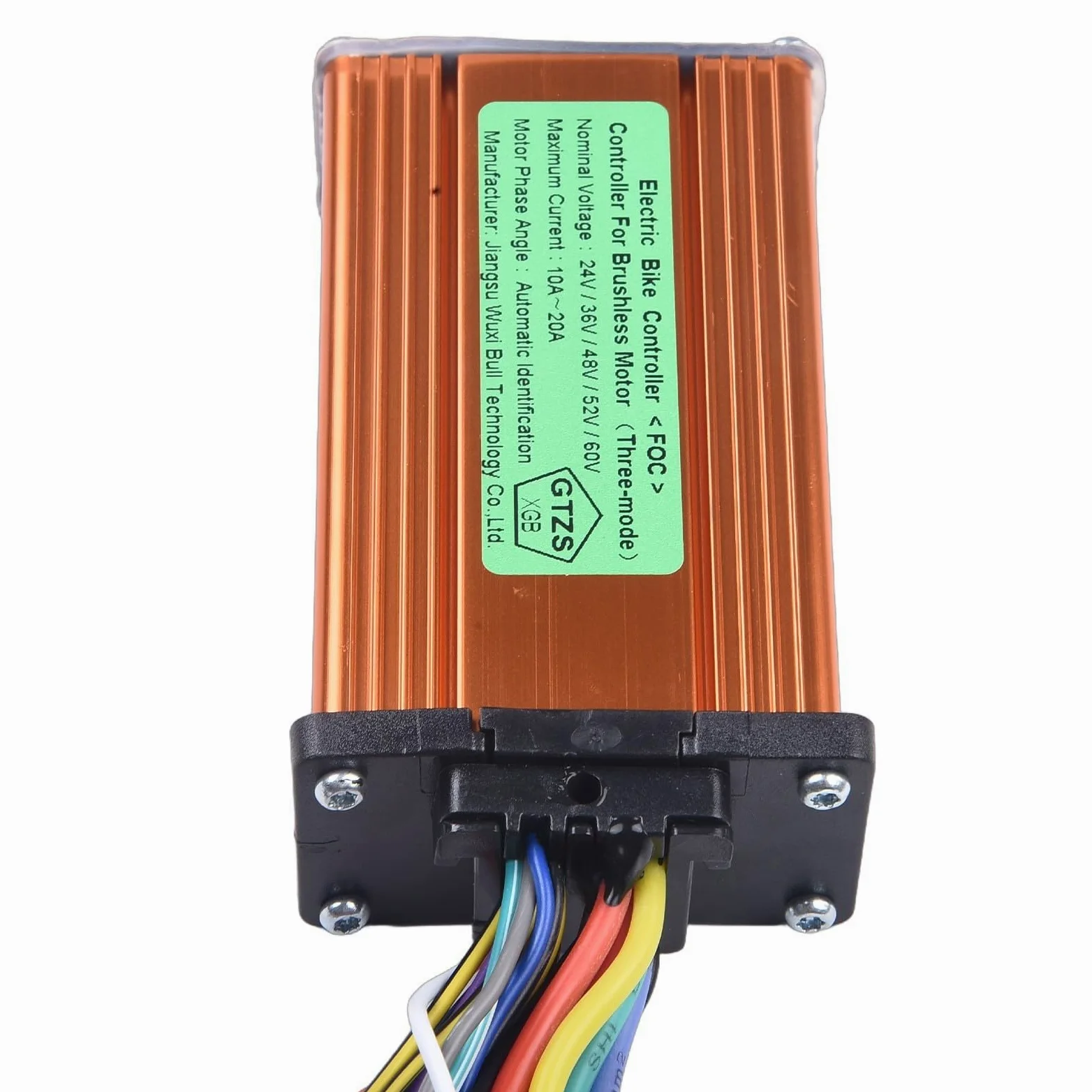 Controlador de onda sinusoidal de 350 W para scooter eléctrico y bicicleta eléctrica, faros y líneas de control de potencia de frenado