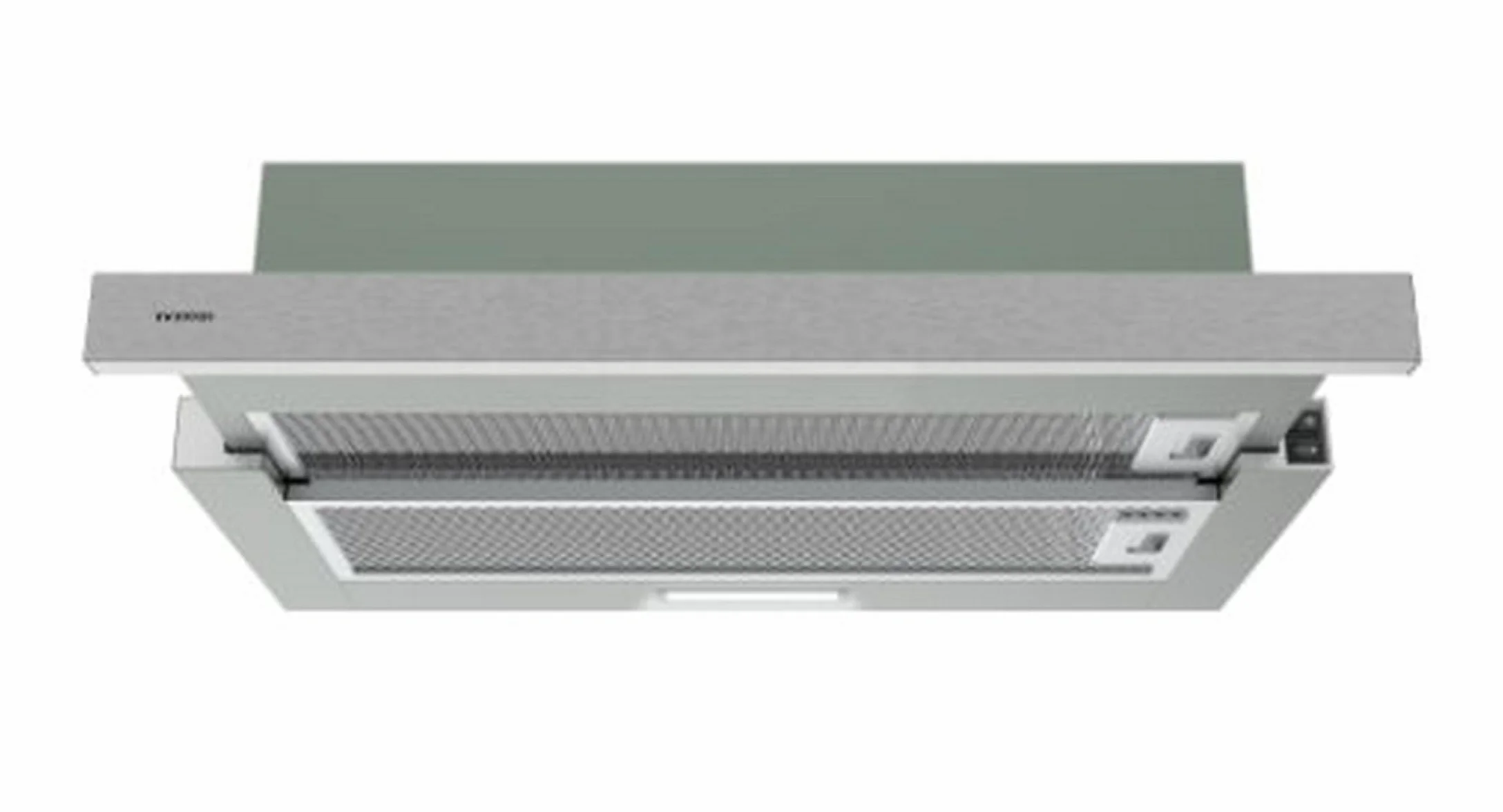 INFINITON Campana Extractora CMPE-64ABL 400 m3/h 60 cm Encastrable Luz Led Inox