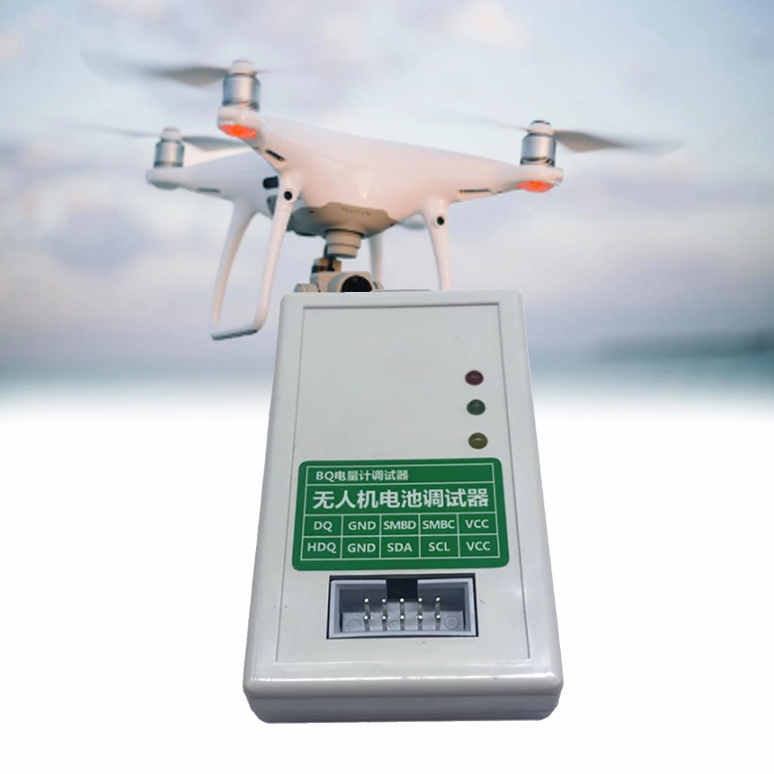 EV2400 - Programador de chip de medición UAV para EV2400 EV2300 BQ Series Debugging Electrostatic Protecciones mejoradas