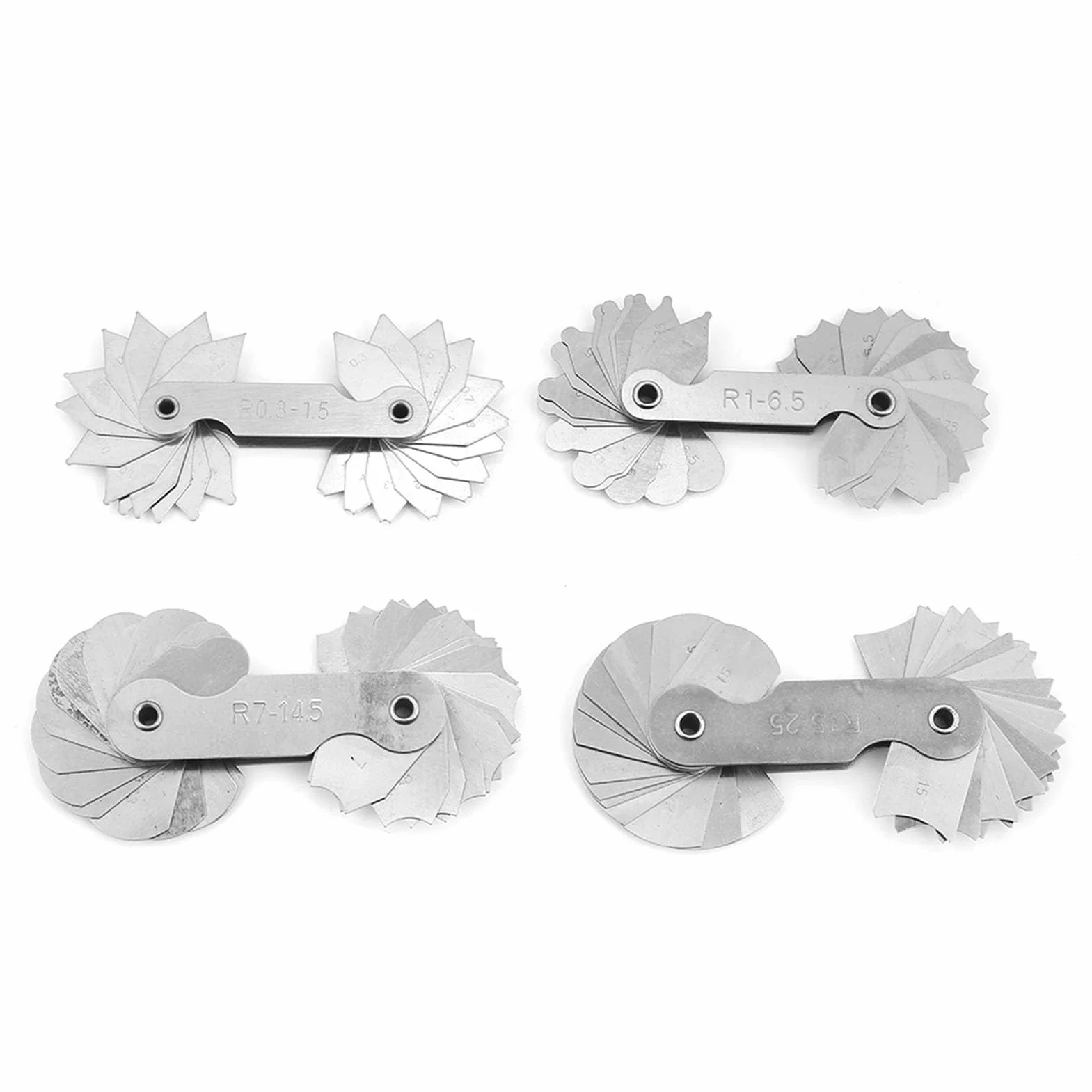 Radio de filete de acero inoxidable convexa cóncava R0.3-1.5 R1-6.5 R7-14.5 R15-25