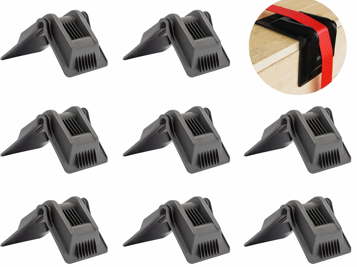 Pack 24 Un. Protectores de Bordes Esquinas para Correas de Amarre, Bloqueo de ángulos de protección de Bordes para Camiones Ancho 67 mm.