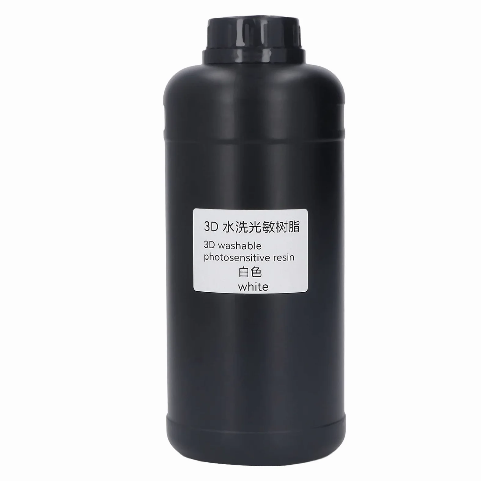 Resina Torvex, 1000 ml, lavable con agua, resina para impresoras 3D LCD DLP, fotopolímero de curado por luz para impresión de modelos. (Blanca)