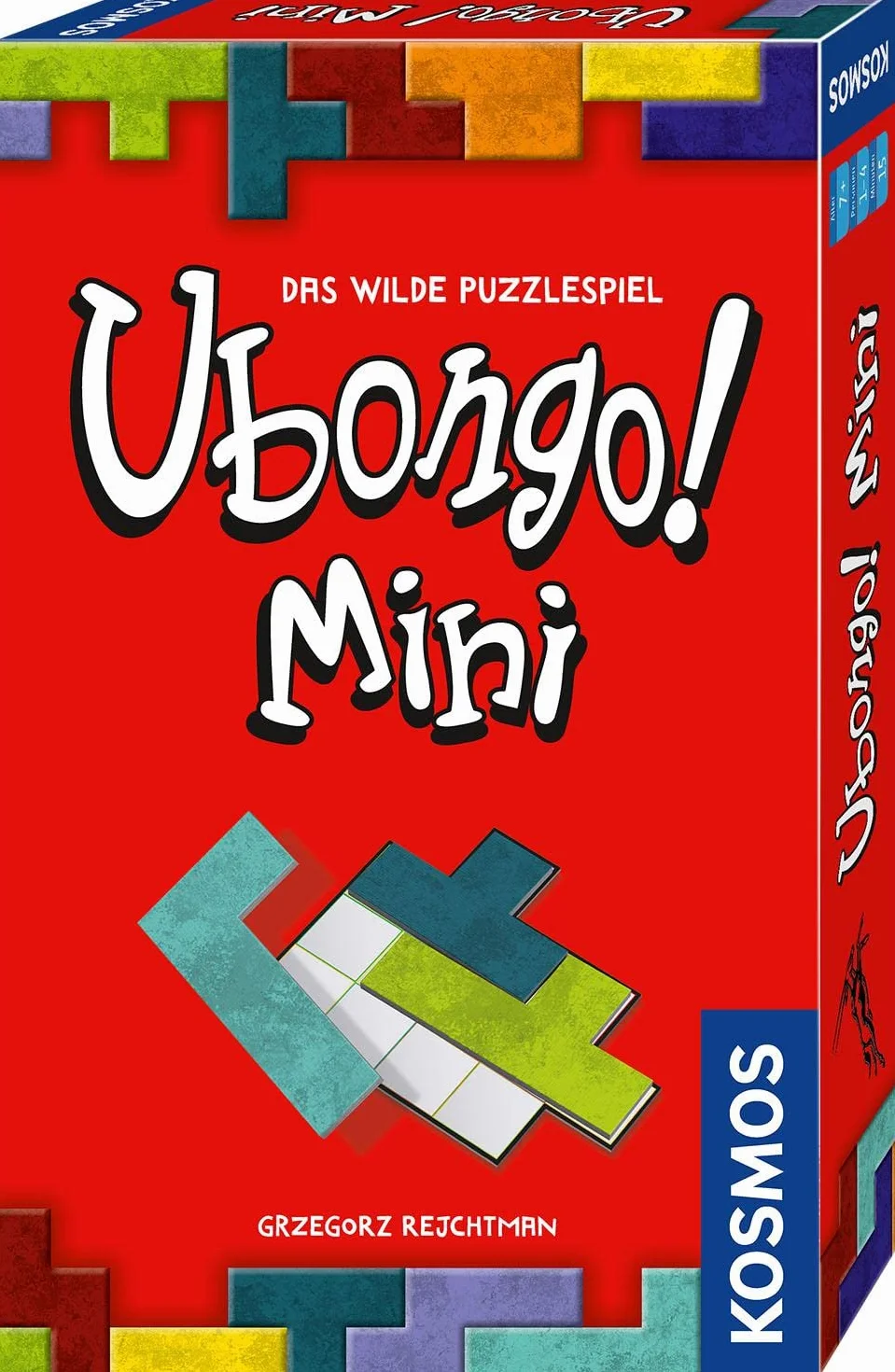 Ubongo! Mini Juego de Mesa Puzzle para 1-4 Personas 7+ años