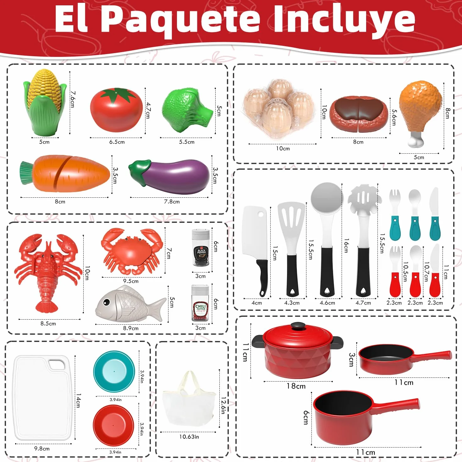 Lehoo Castle Cocinita Infantil para Cortar Alimentos y Verduras, Juguete de Cocina para Niñas 3-8 Años