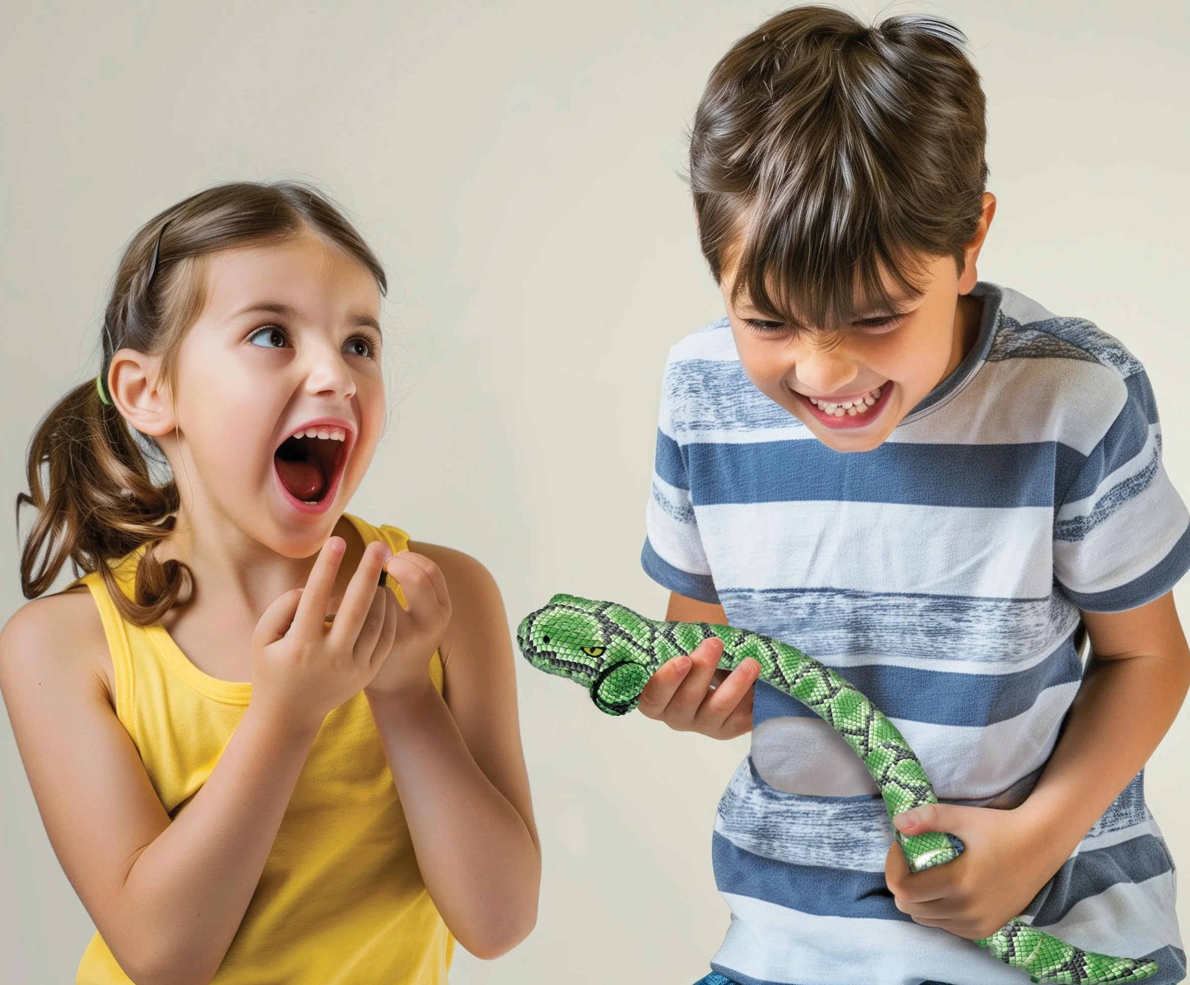 LEXIBOOK Power Python RC Serpiente pitón teledirigida 5 km/h Extensible 75 cm Verde SNAKE01LXB