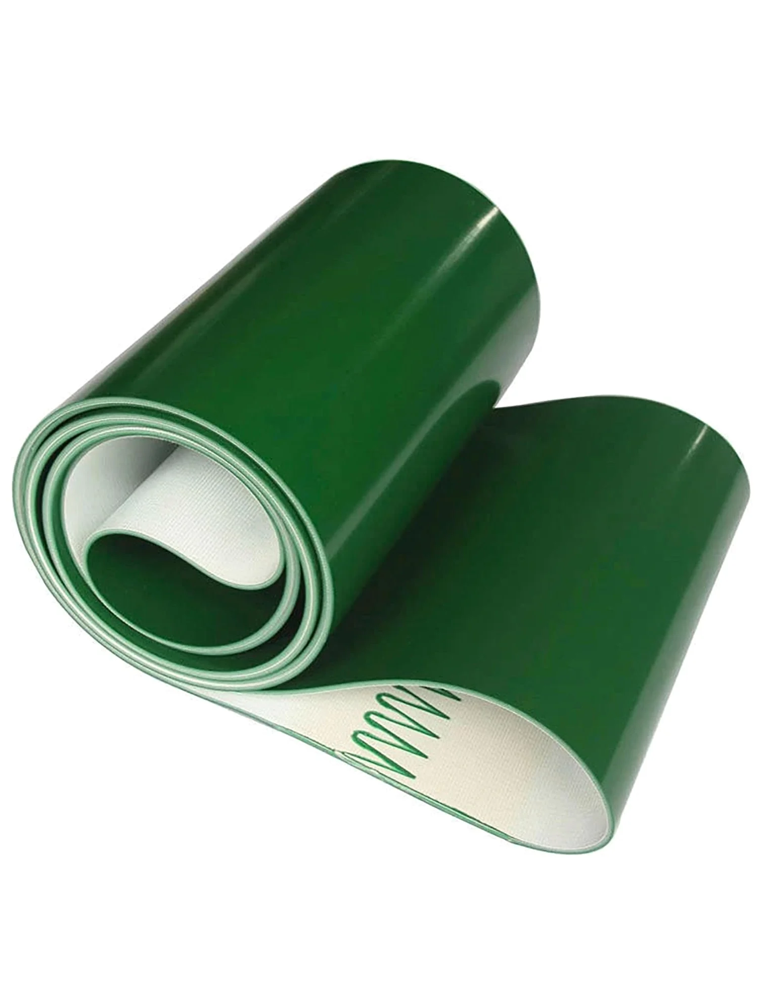 Cinta transportadora de PVC verde de 5 mm de grosor, varios tamaños (40 x 120 cm), duradera, flexible, ideal para uso industrial y doméstico, material resistente, aplicaciones versátiles