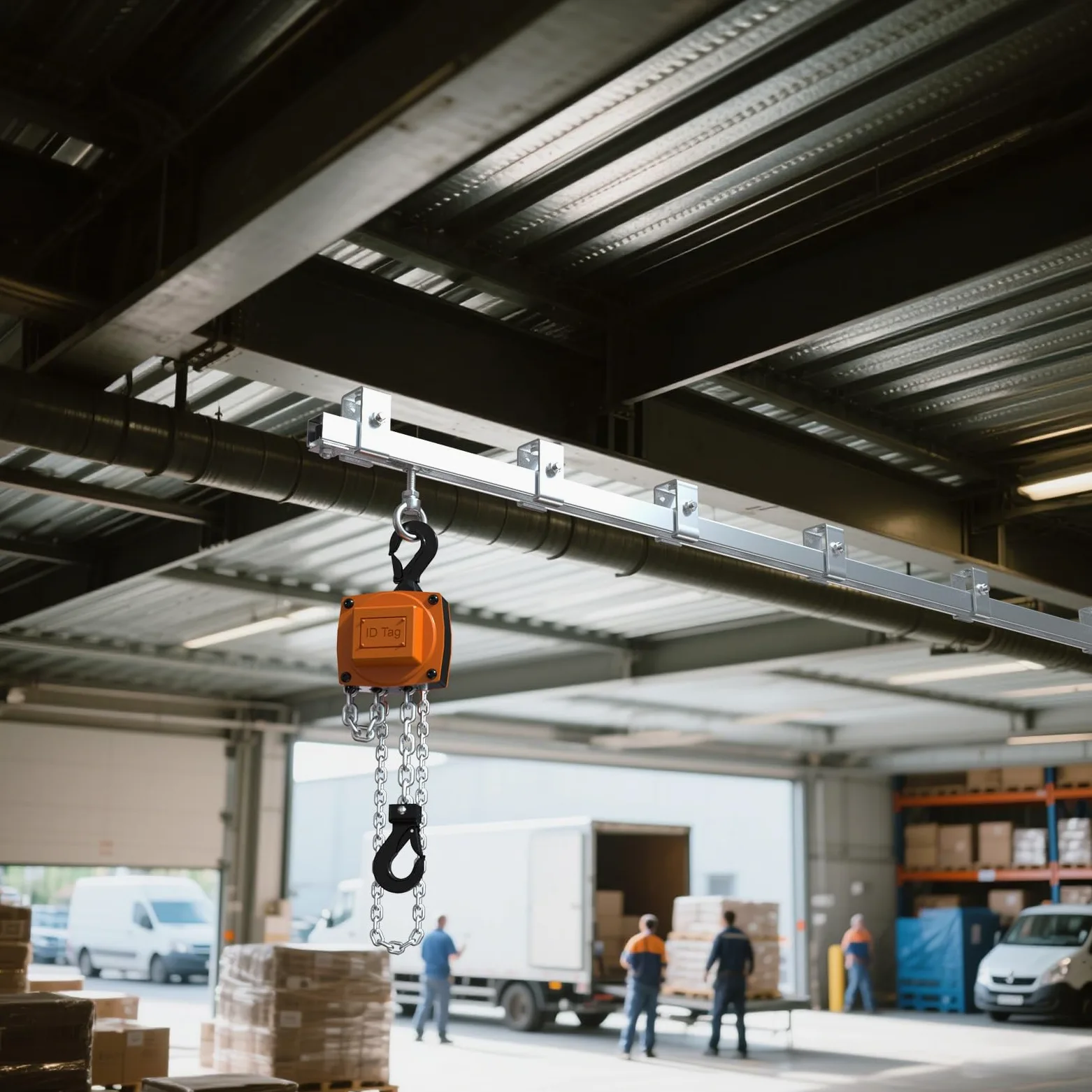 Carro de 4 ruedas para Unistrut de 158 pulgadas de ancho o canal de puntal más alto HeavyDu M10 Bolt y tuercas de ojo de elevación, paquete de 2 ideales para proyectos de construcción y bricolaje
