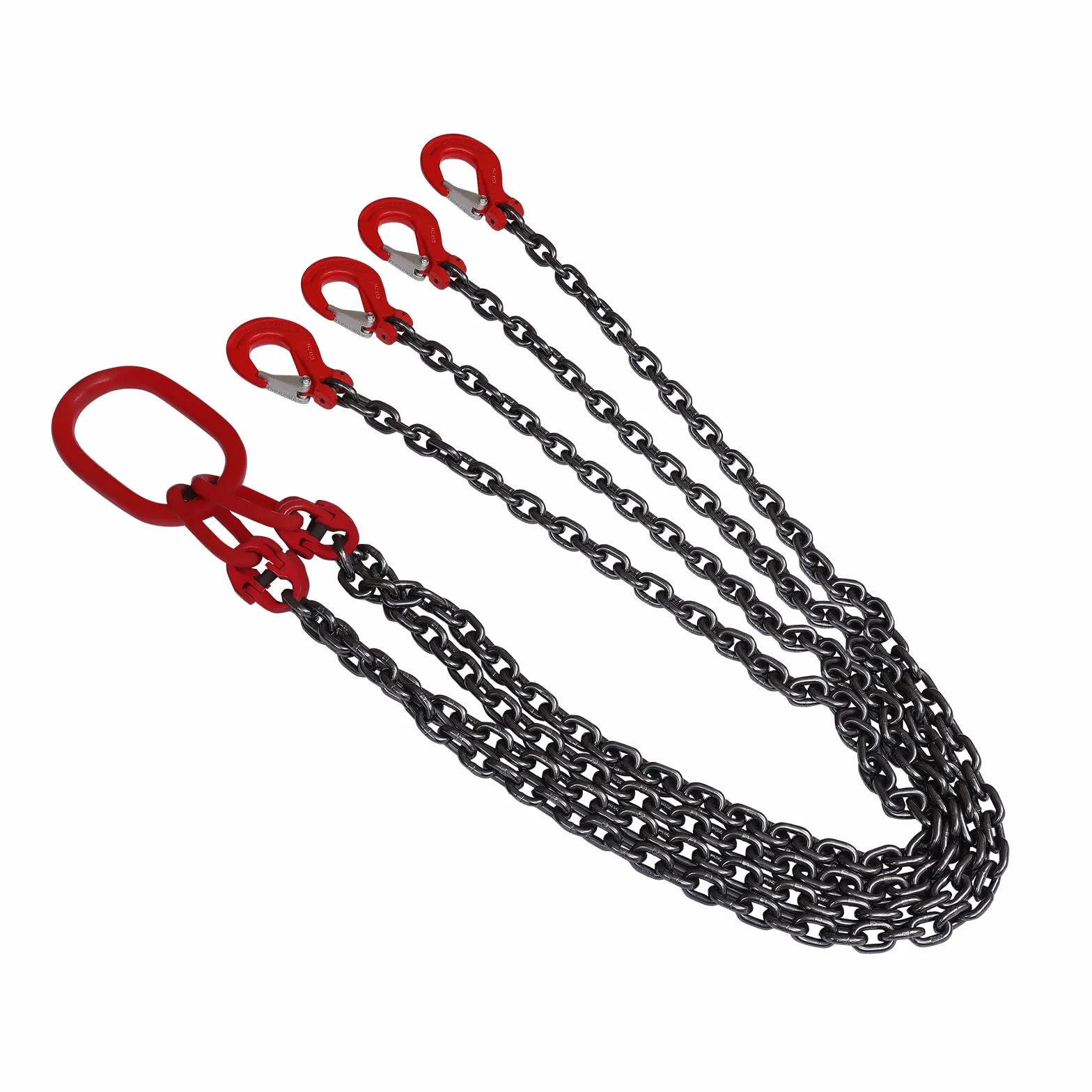 Cadena colgante de 4 ramales 1,5 m G80 5T acero aleado para elevación y amarre