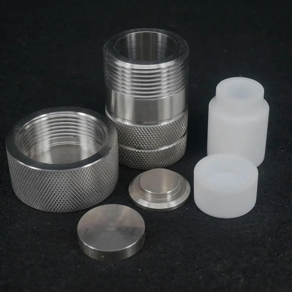Reactor de autoclave de síntesis hidrotermal revestido de PTFE de 5 ml, 10 ml, 15 ml y 25 ml con funda interior revestida(25ml)