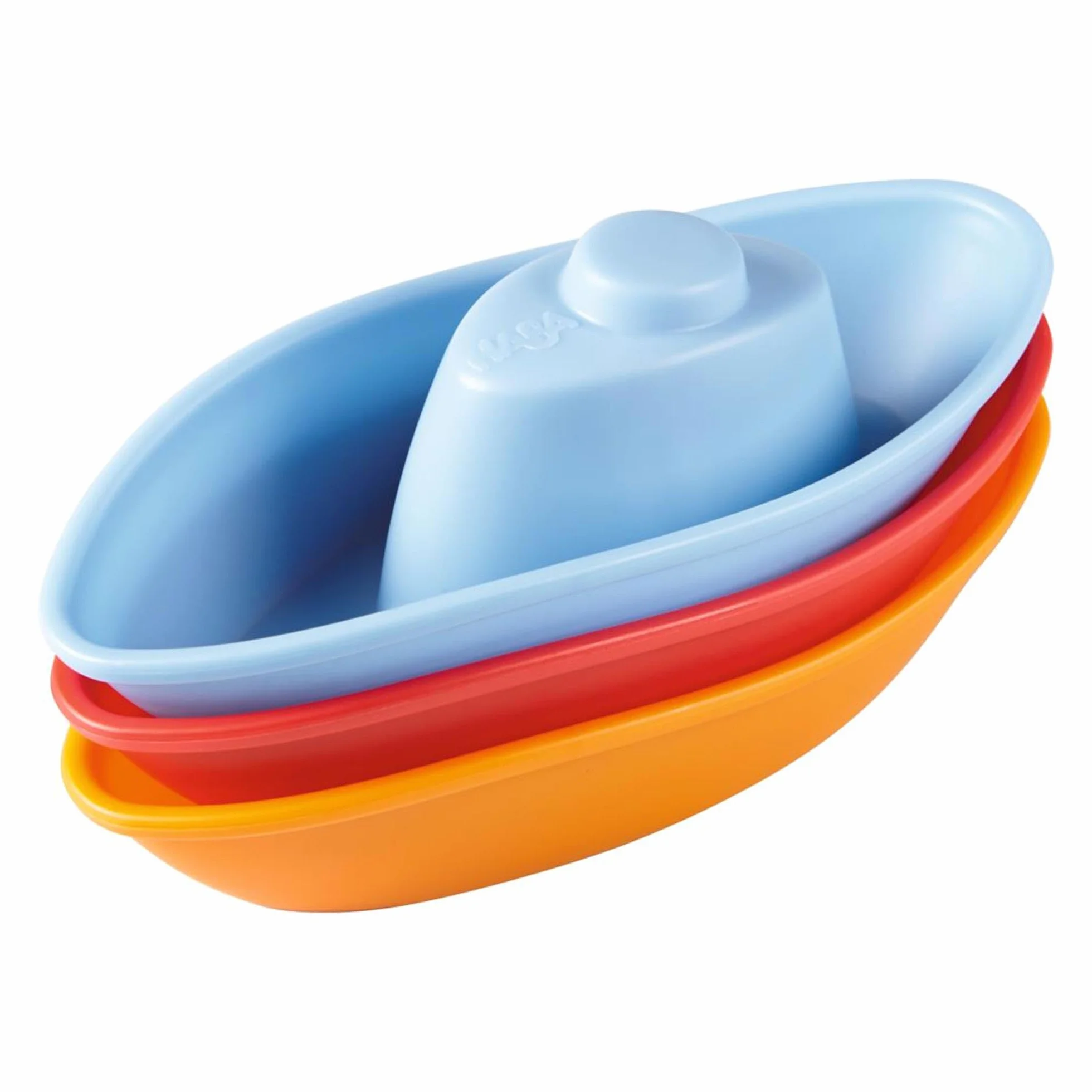 HABA Juego de Bote apilable, 3 Piezas, para Agua en Baño o Piscina