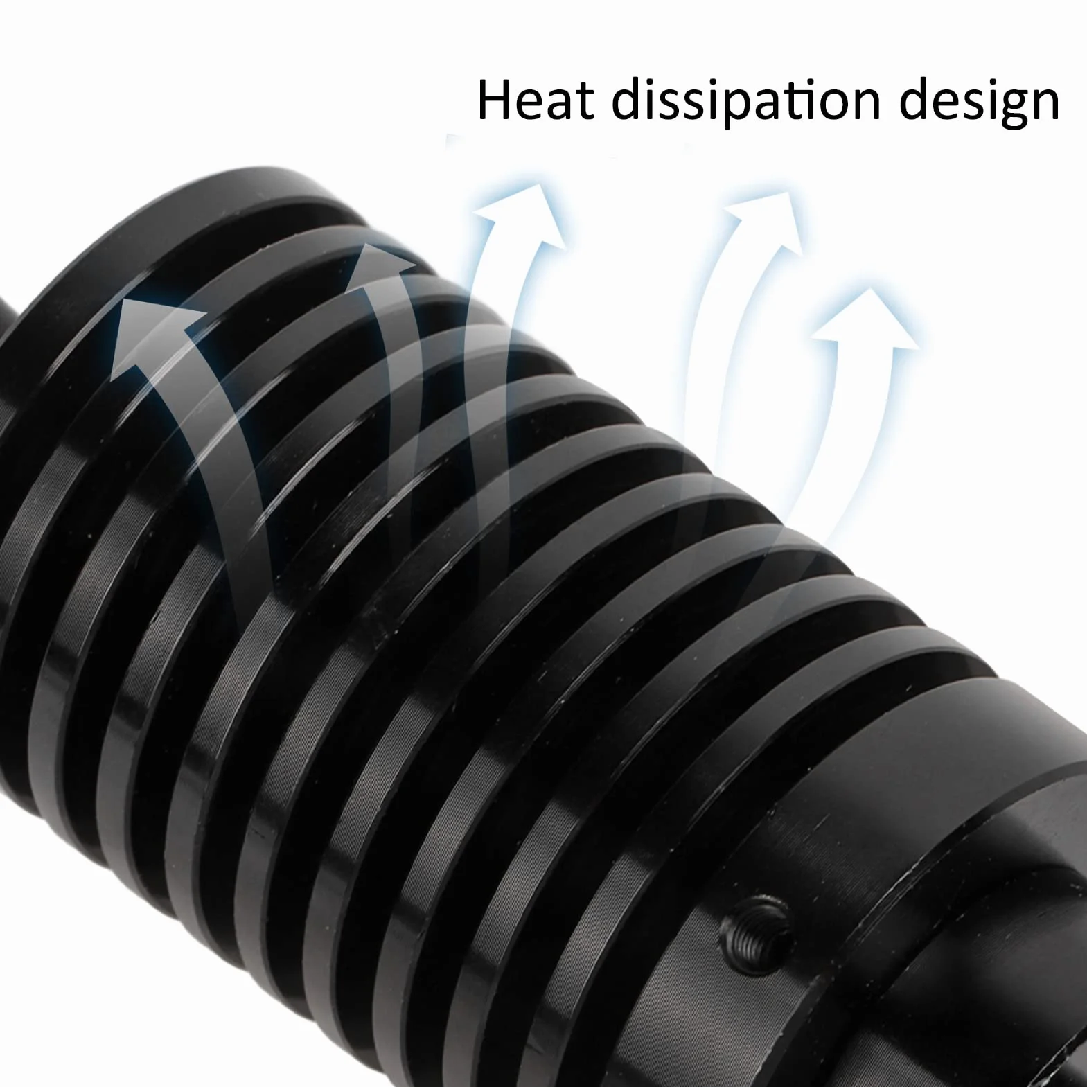Microscopio Luz Coaxial Tipo Dividido Foco LED Brillo Ajustable Microscopio Iluminador Luz con Buena Disipación de Calor AC100V‑240V(Enchufe europeo de Φ11 mm blanco)