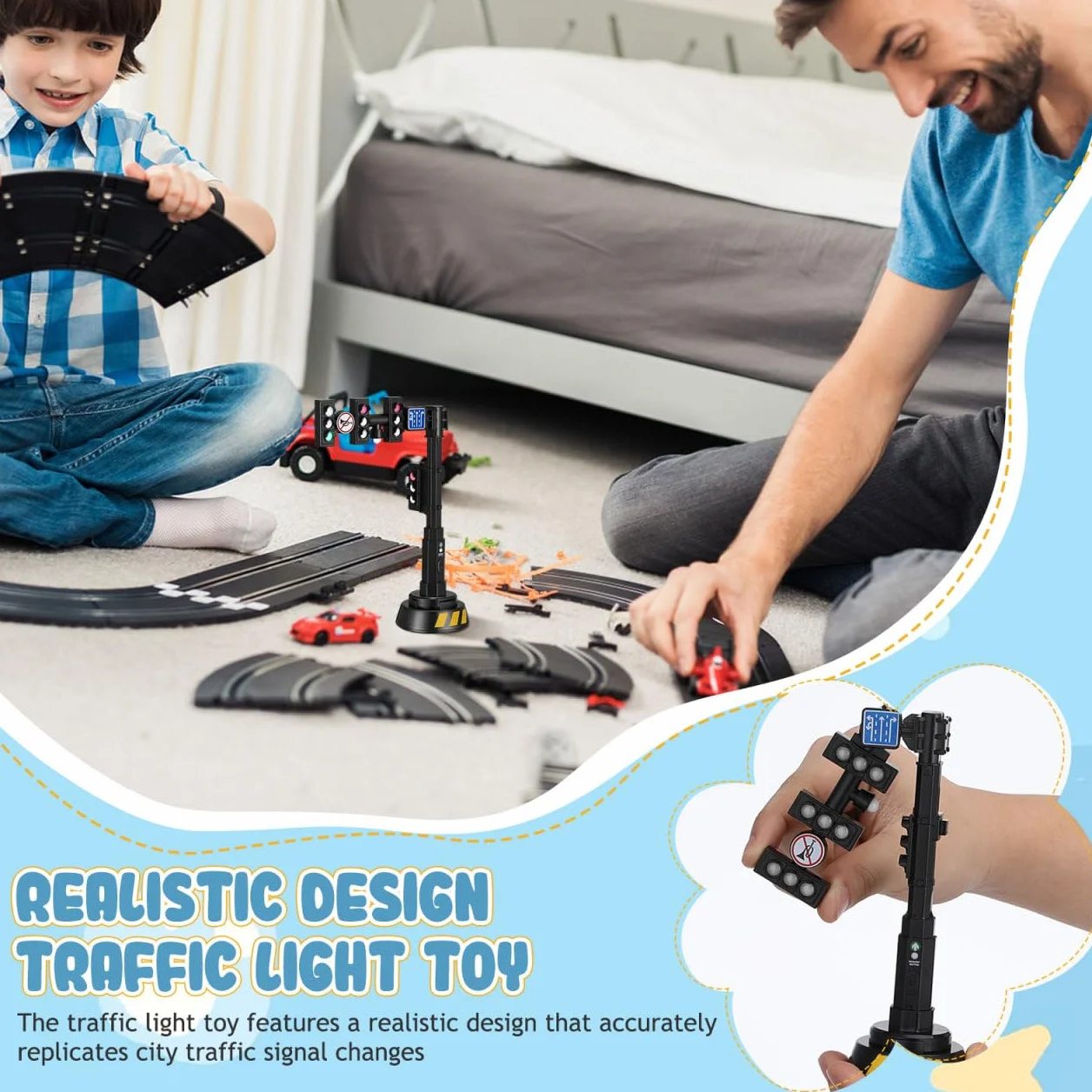 Semáforos simulados para niños ibasenice, modelo de semáforo mini para aulas, mesa de arena, materiales de bricolaje, indicador de tráfico de seguridad