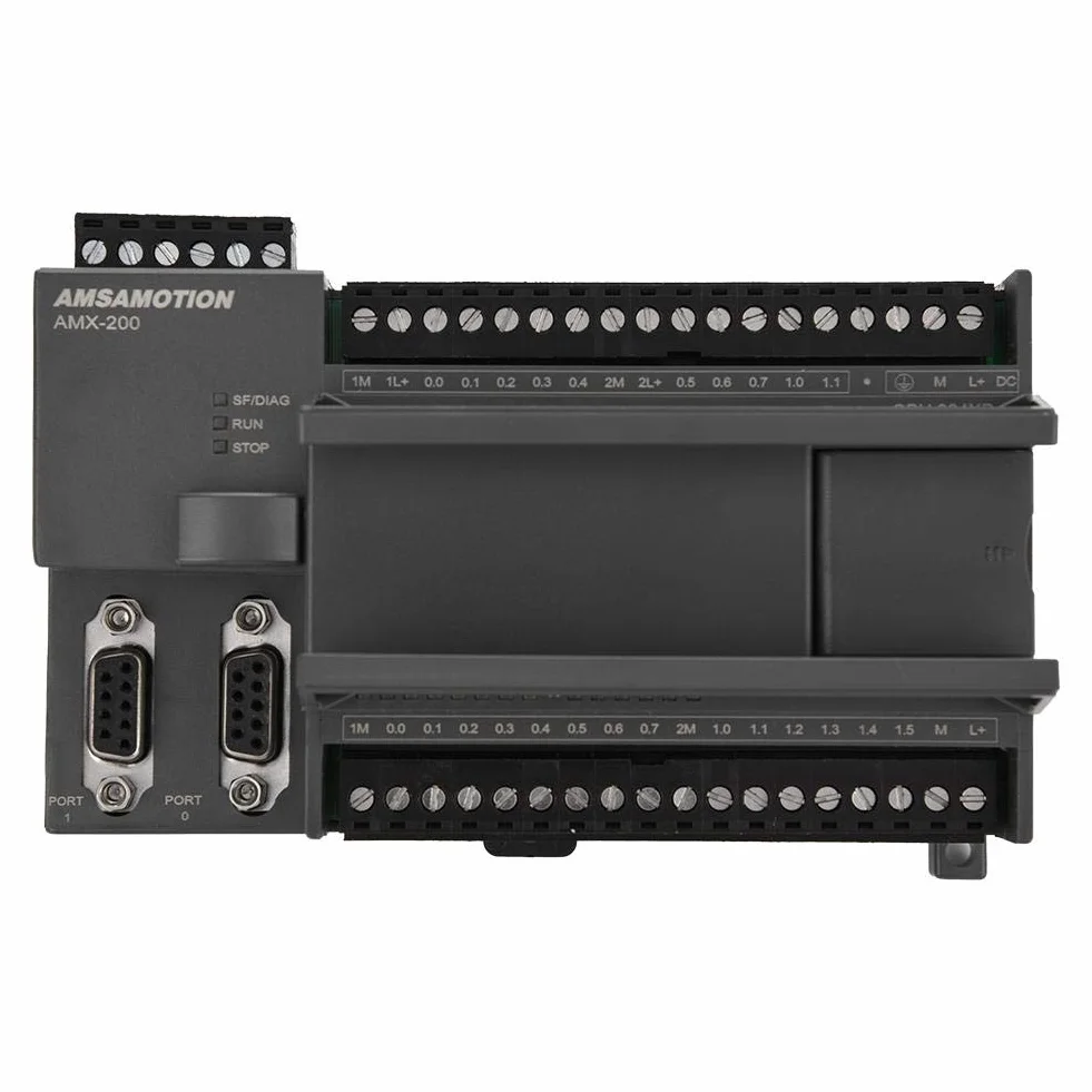Controlador Programable DC 24V PLC S7-200 CPU224XP Controlador Lógico Programable Tablero Control Industrial