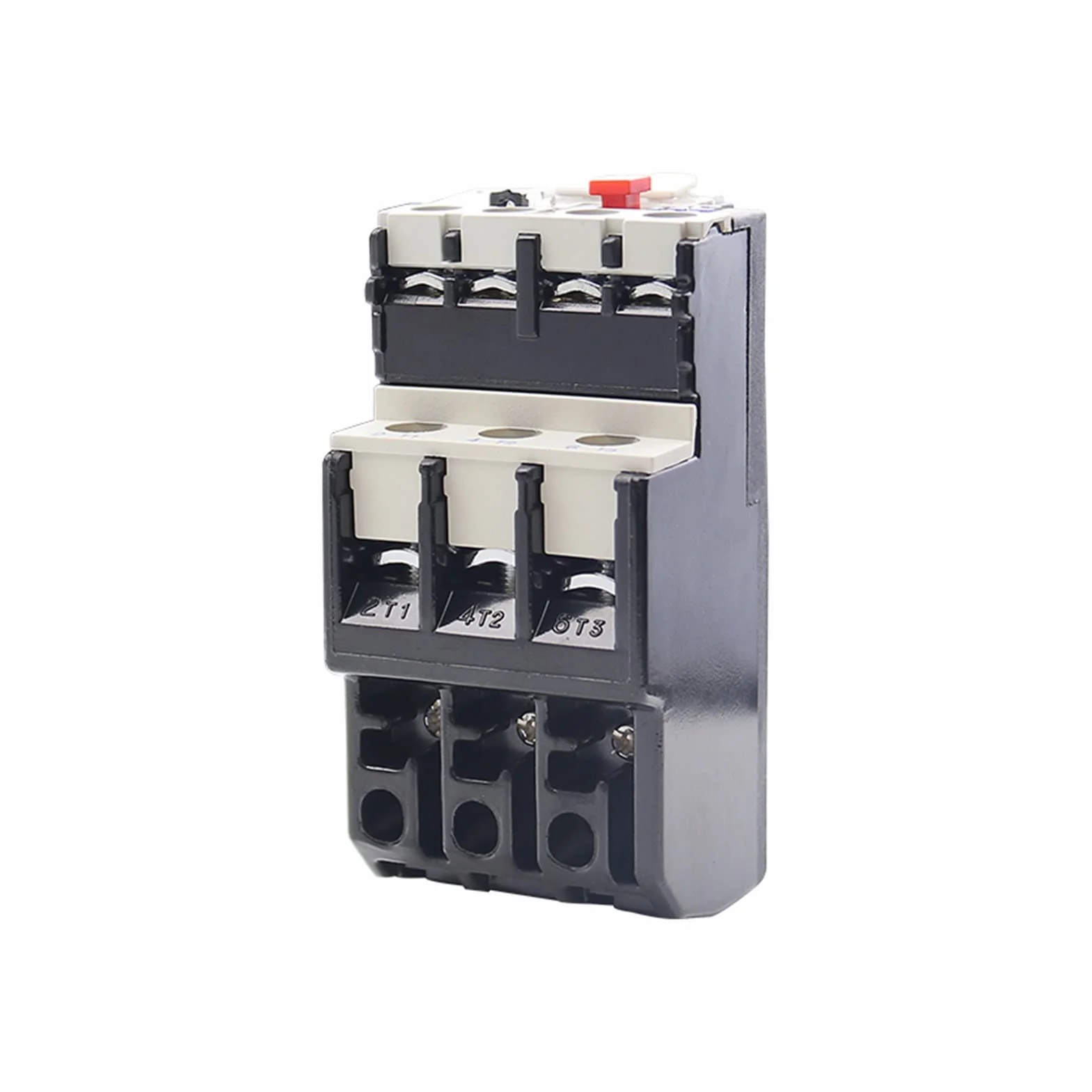 Relé JR28-25 Relé de sobrecarga térmica LR2D13 Relé térmico ajustable Relés eléctricos 1.6A 2.5A 4A 6A 8A 10A 13A 18A 25A (tamaño: 7A-10A) Relé de repuesto (Size : 17A-25A)