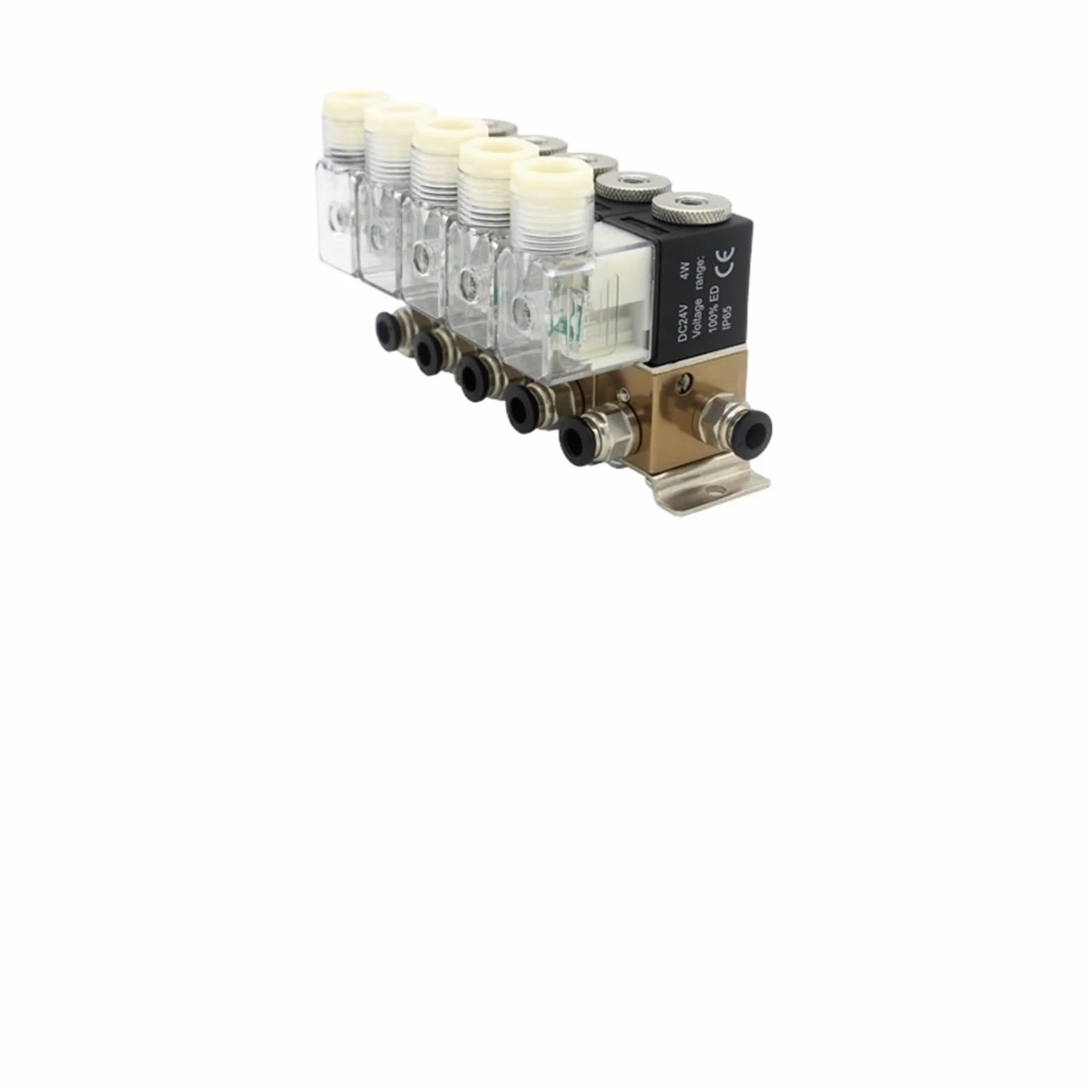 3V1-06 Electroválvula neumática de 3/2 vías, normalmente cerrada, combinación de presión positiva y negativa, control universal con ventosa(AC110V 8mm fittings)
