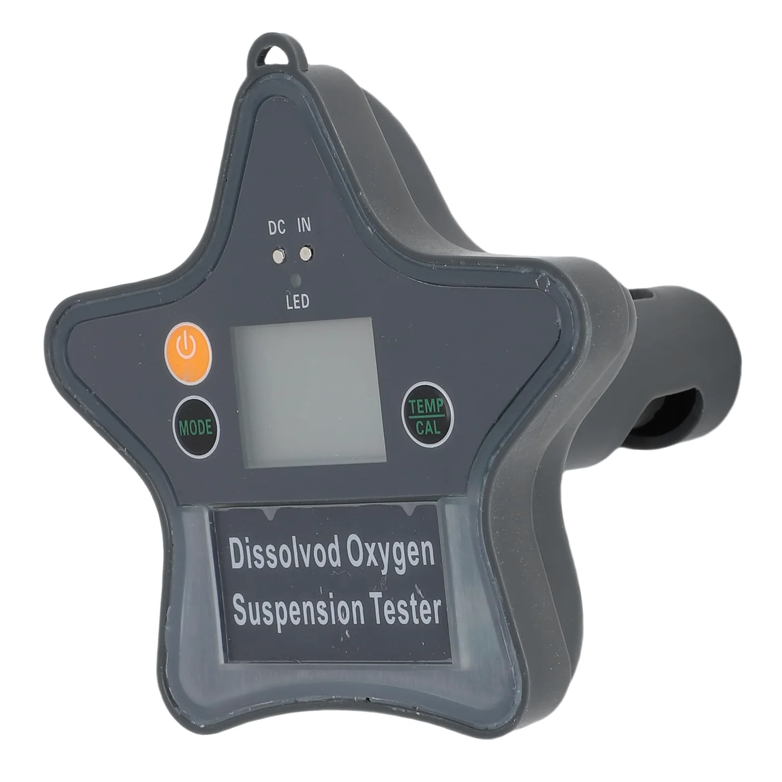Sxhlseller Probador de Oxígeno Disuelto Bluetooth, Monitor Multiparámetro Impermeable de Calidad del Agua para Hidroponía y Acuarios con Exportación de Datos de Teléfonos Inteligentes en Tiempo Real