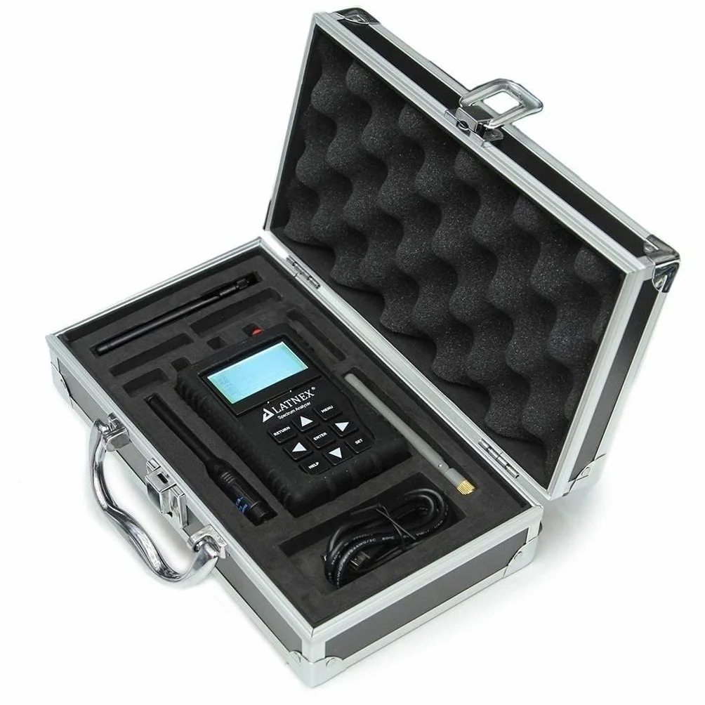 SPA-3G RF Analizador de espectro RF y explorador de RF disponible para bandas de frecuencia 3G y WSUB1G, análisis de frecuencia para radio de Jam, dispositivos inalámbricos, redes WiFi