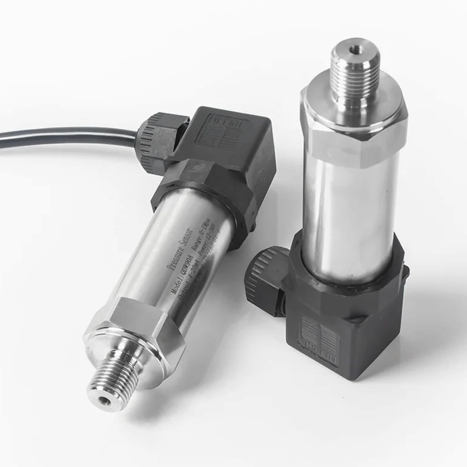 Transmisor de sensor presión, salida 4-20 mA, agua, gas, aceite o líquido Alta precisión(0~10KPA)