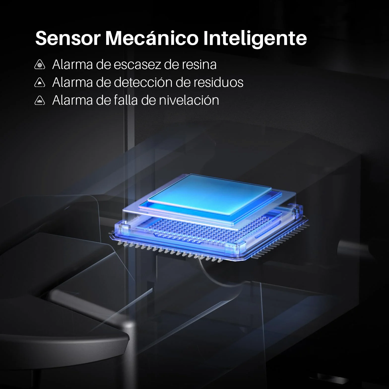 ELEGOO Mars 5 Ultra 9K Impresora 3D de Resina, 150mm/h Alta Velocidad de Impresión, Nivelación Automática y Detección Inteligente, WiFi-Transfer,153,36 x 77,76 x 165 mm³
