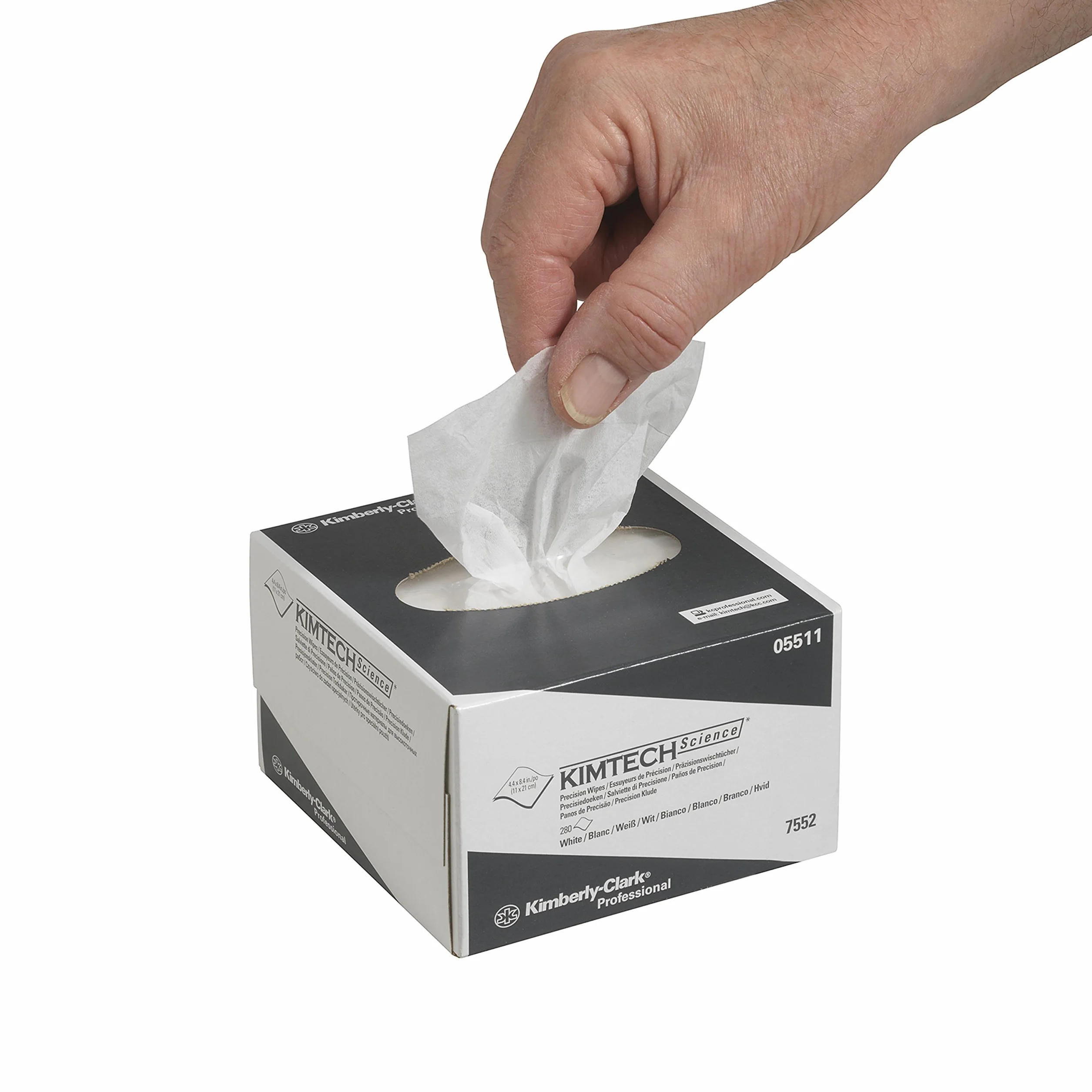 Kimtech Science Paños de Limpieza 7552, 1 Capa, Para Tareas Delicadas, 30 Cajas x 280 Paños (8.580 en total)