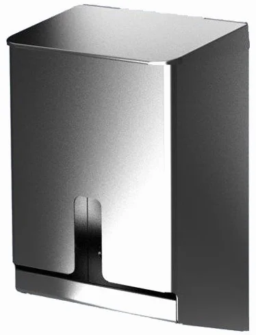 Dispensador de ropa desechable acero inoxidable 27,5 x 38,7 x 15 cm