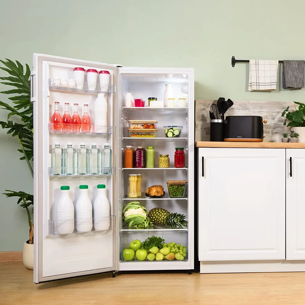 Cecotec Bolero CoolMarket 1D 242 Frigorífico 1 Puerta 242L 143,4cm Blanco Auto Defrost
