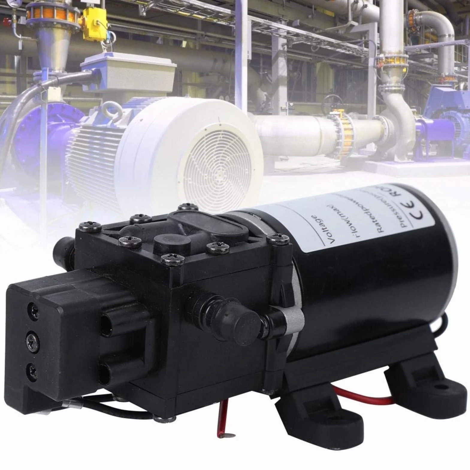 Bomba de membrana inteligente, bomba de agua de membrana, para casa (motor de 18 V)